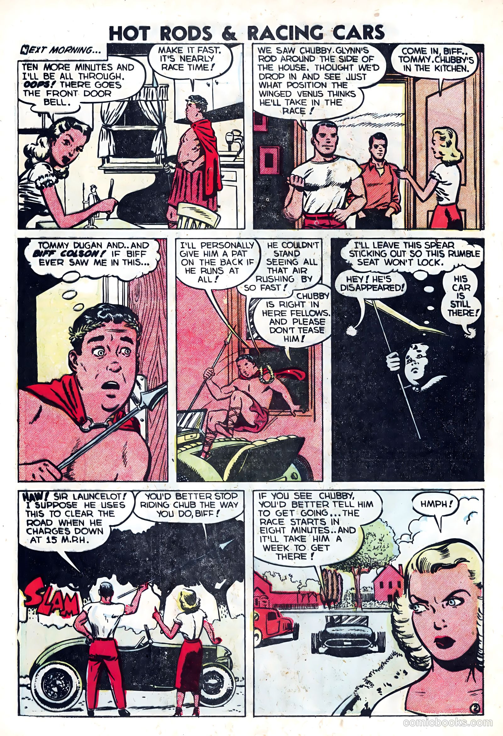 Hot Rods and Racing Cars #10 — page 19 of 35
