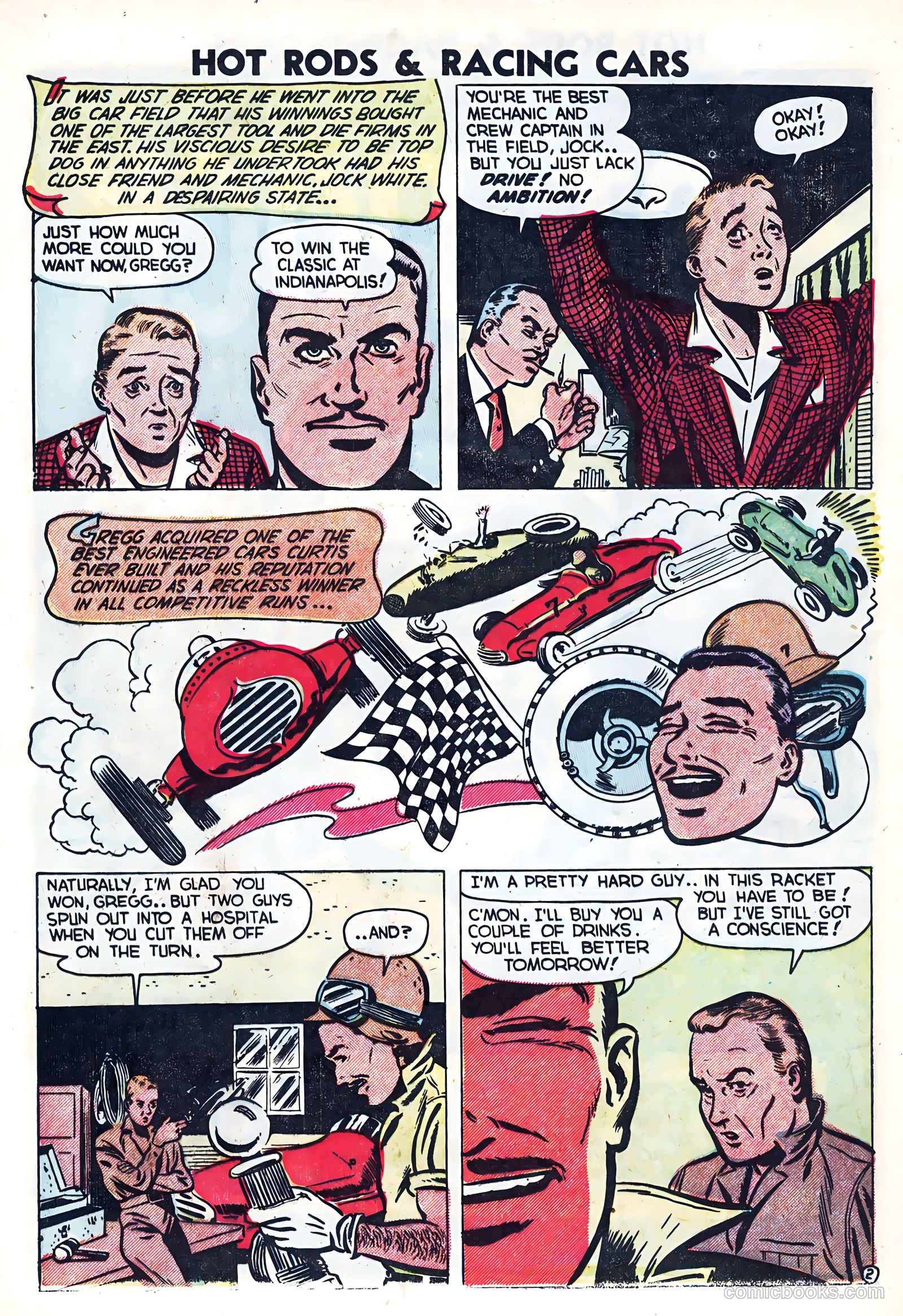 Hot Rods and Racing Cars #10 — page 27 of 35