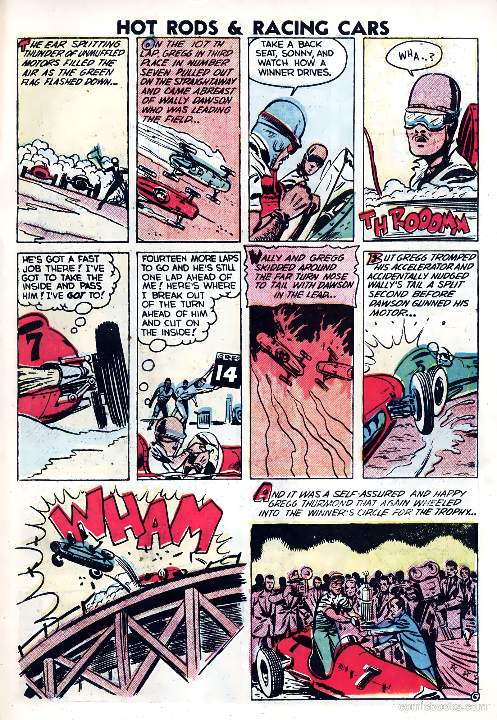 Hot Rods and Racing Cars #10 — page 30 of 35