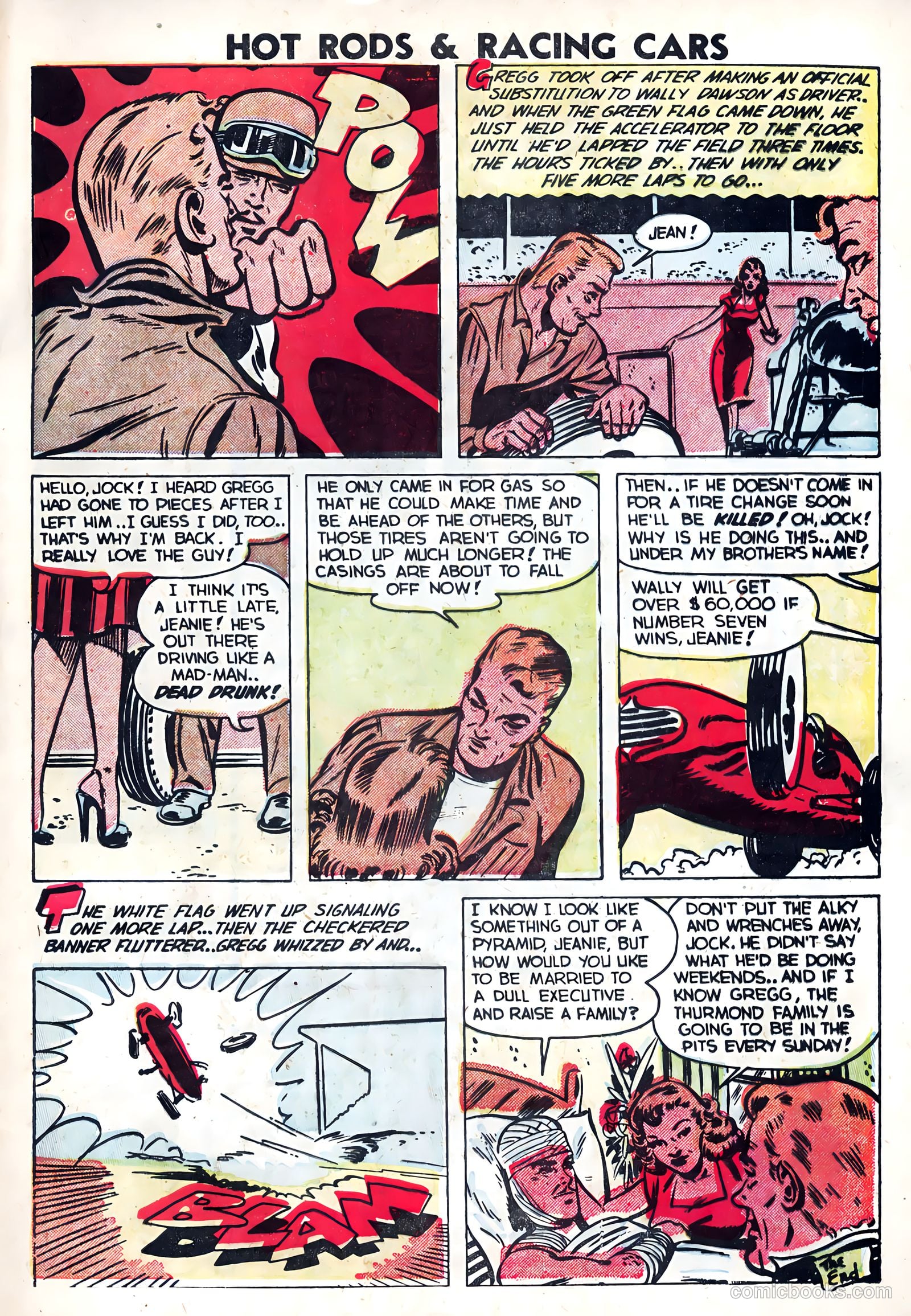Hot Rods and Racing Cars #10 — page 32 of 35
