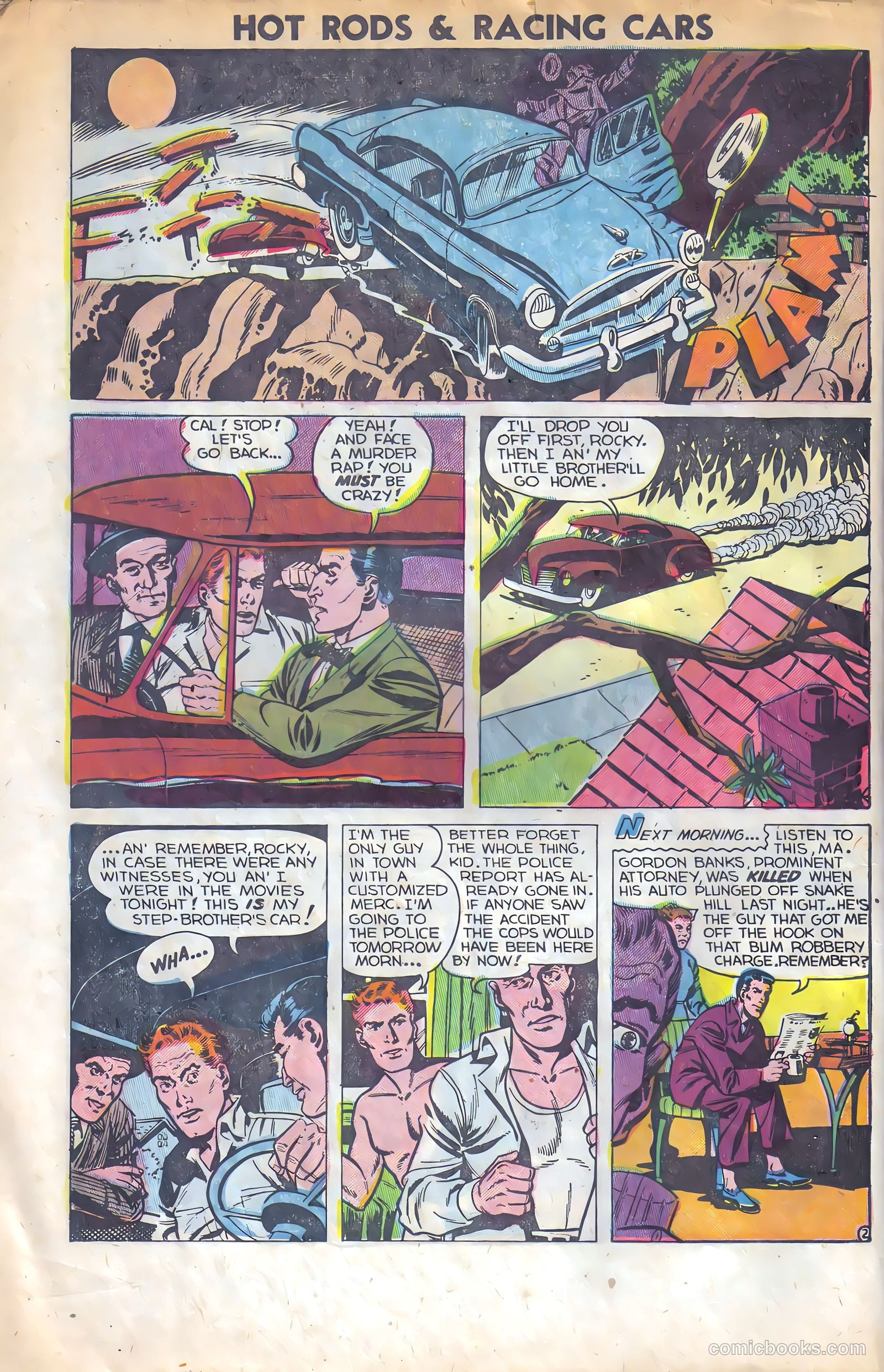 Hot Rods and Racing Cars #11 — page 4 of 36