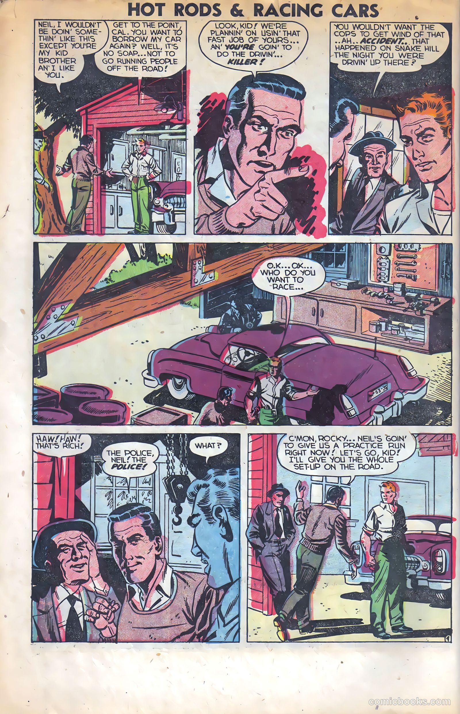 Hot Rods and Racing Cars #11 — page 6 of 36