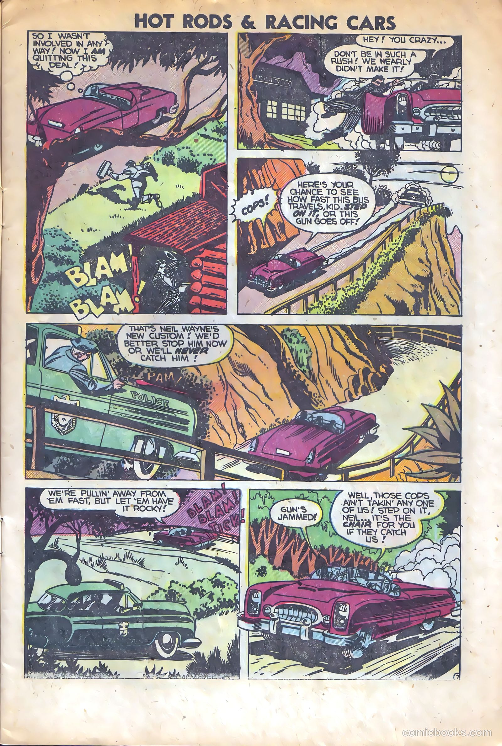 Hot Rods and Racing Cars #11 — page 9 of 36