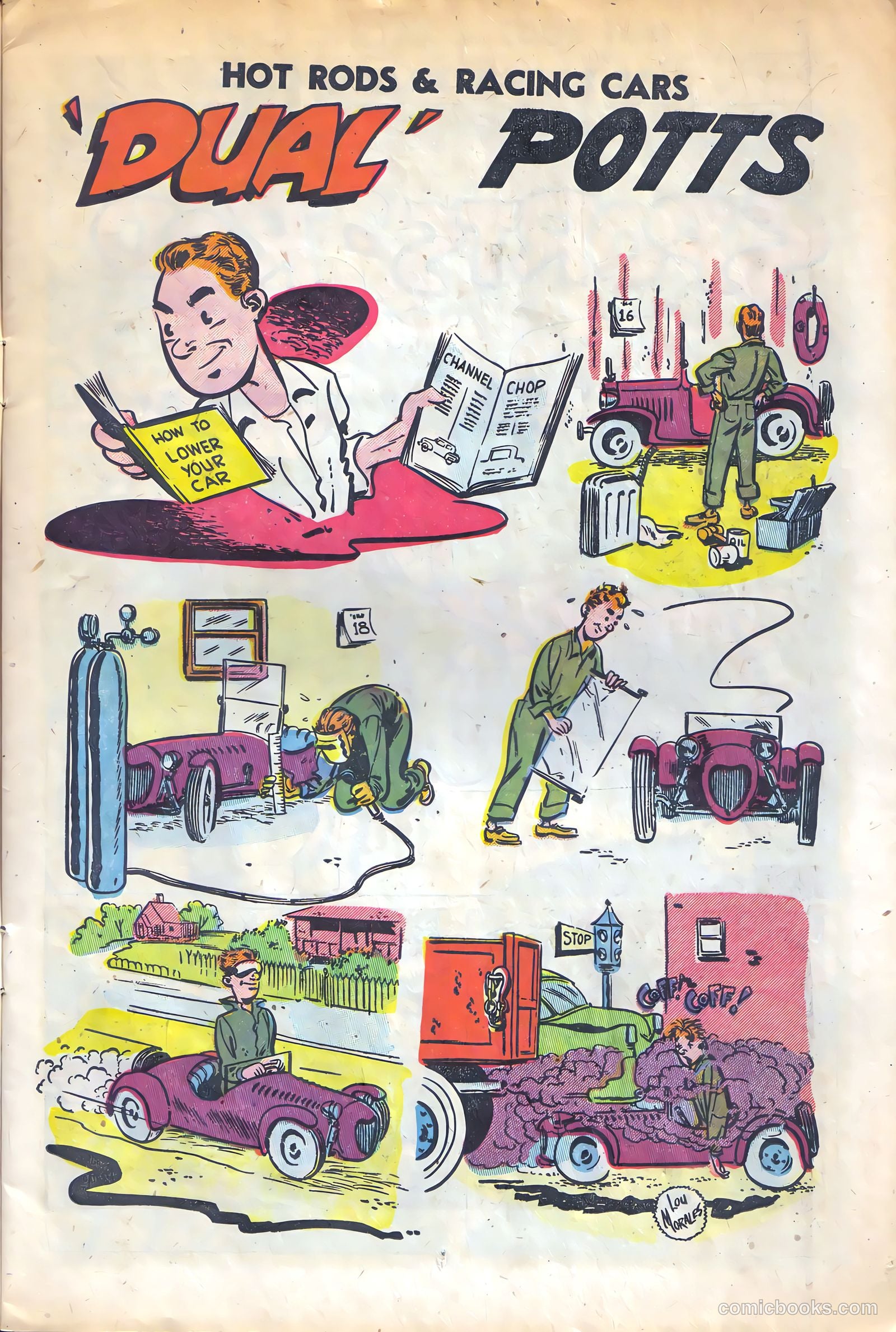 Hot Rods and Racing Cars #11 — page 11 of 36