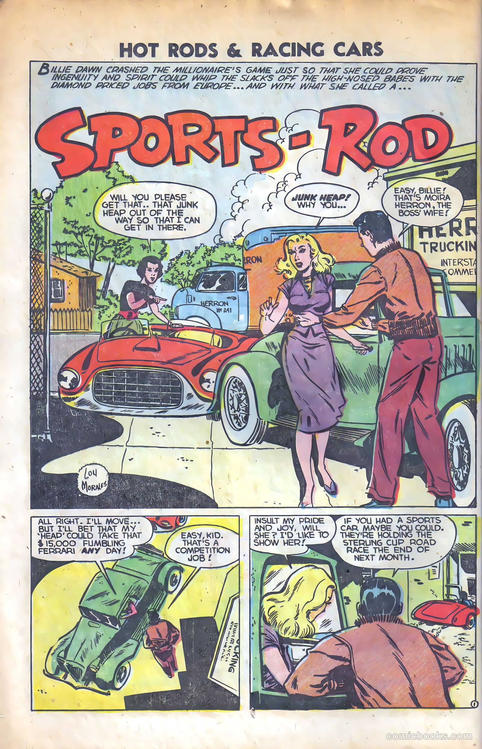 Hot Rods and Racing Cars #11 — page 12 of 36
