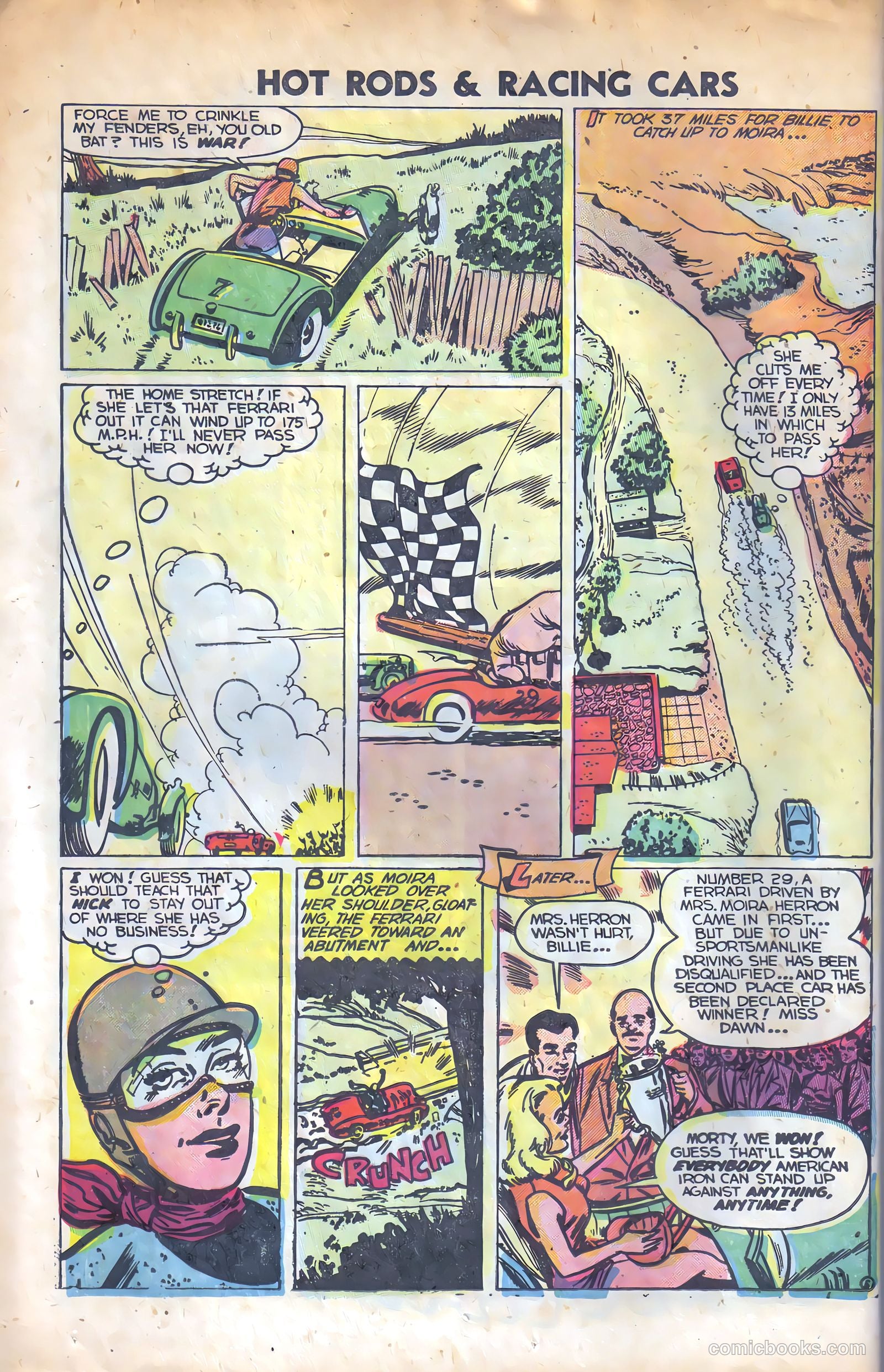 Hot Rods and Racing Cars #11 — page 16 of 36