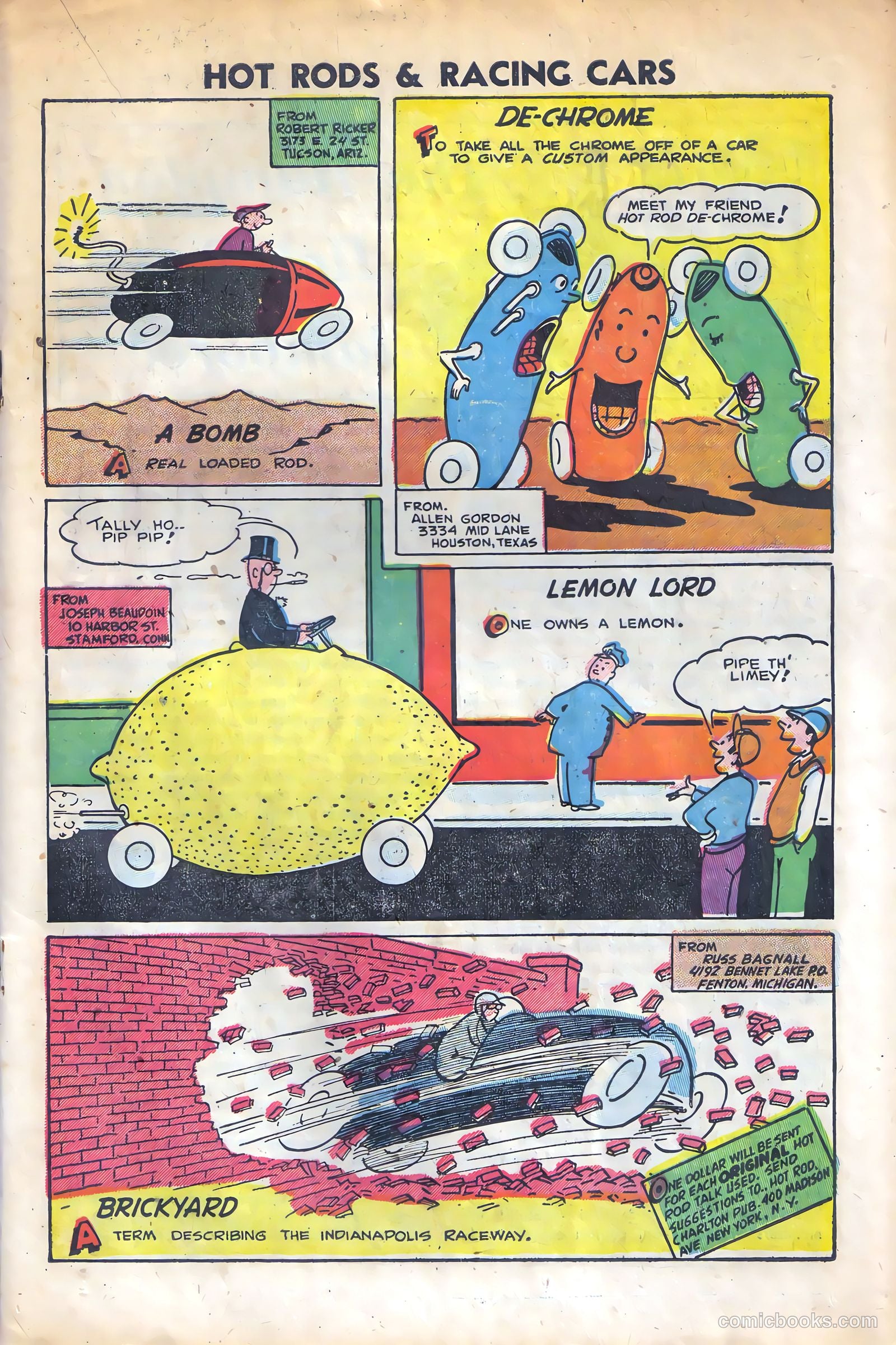 Hot Rods and Racing Cars #11 — page 19 of 36