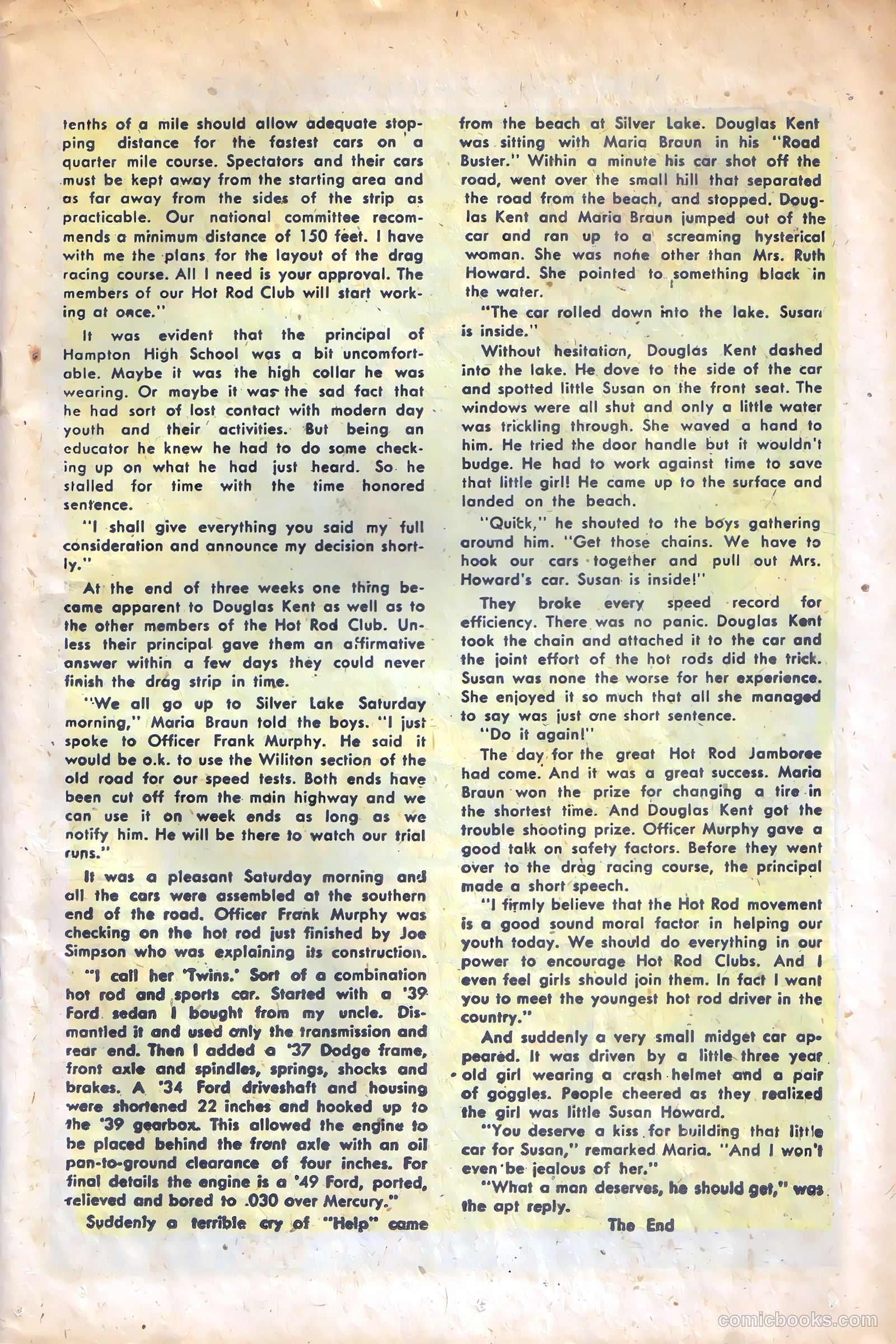 Hot Rods and Racing Cars #11 — page 21 of 36