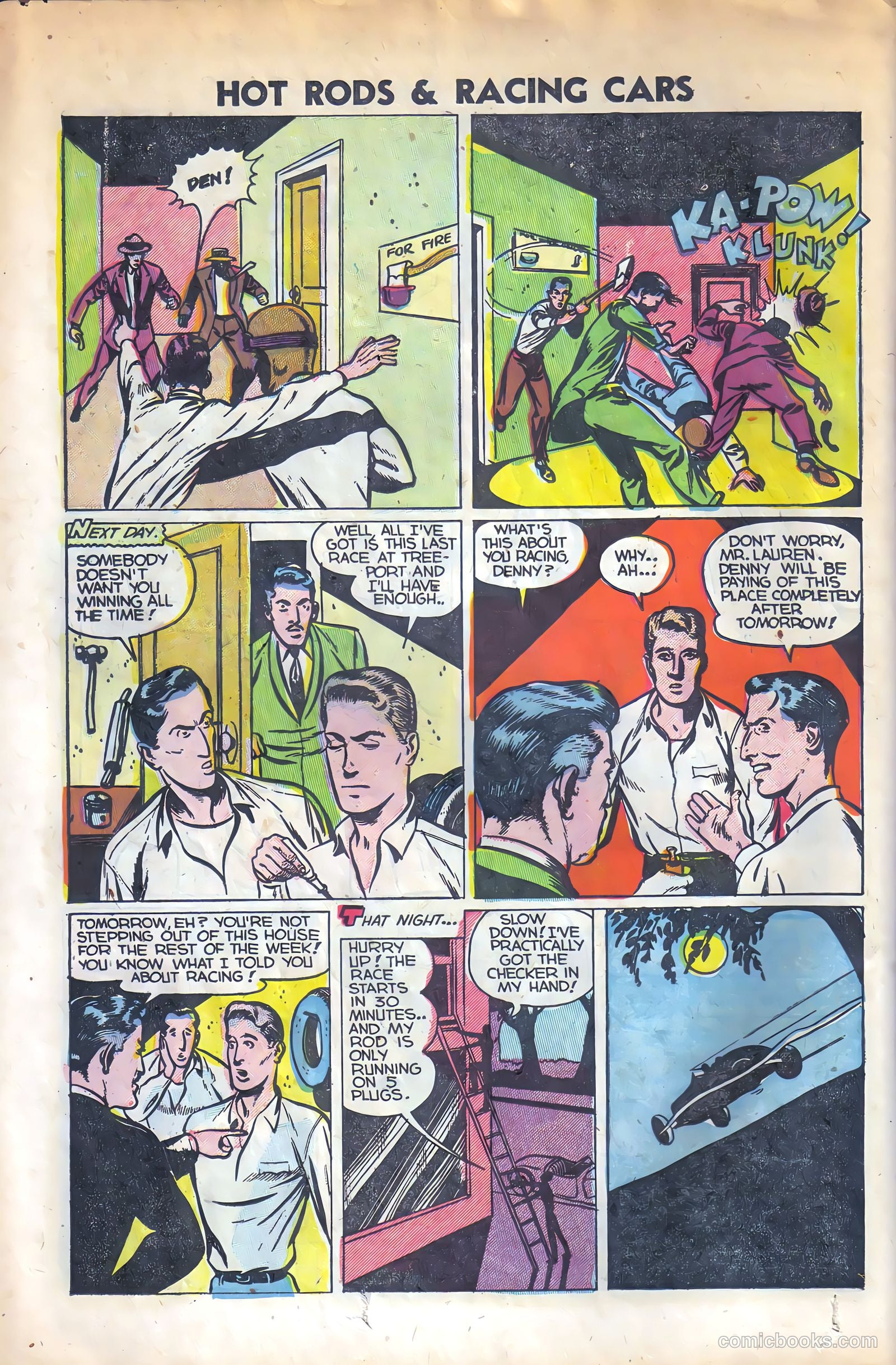 Hot Rods and Racing Cars #11 — page 26 of 36