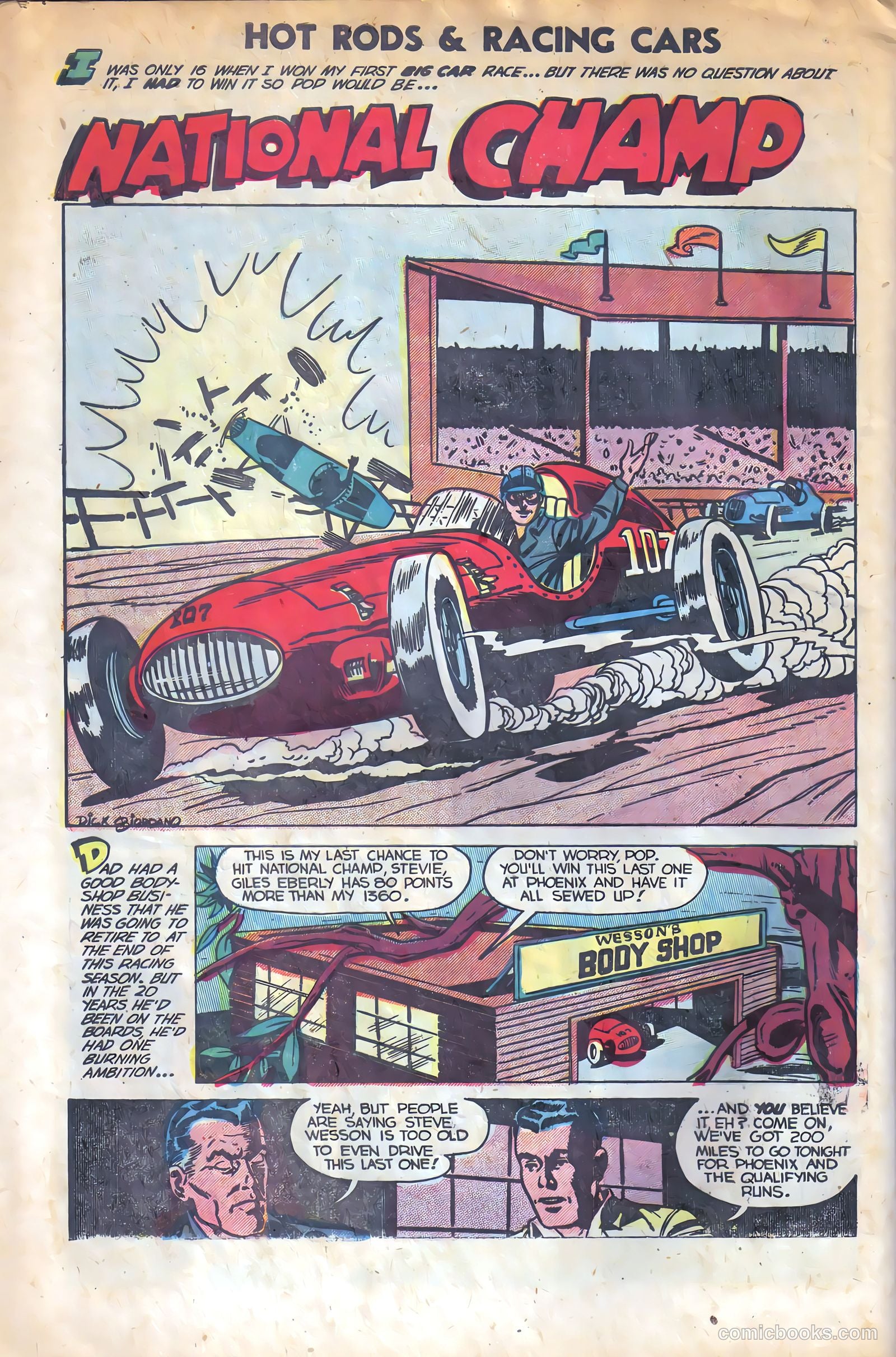 Hot Rods and Racing Cars #11 — page 28 of 36