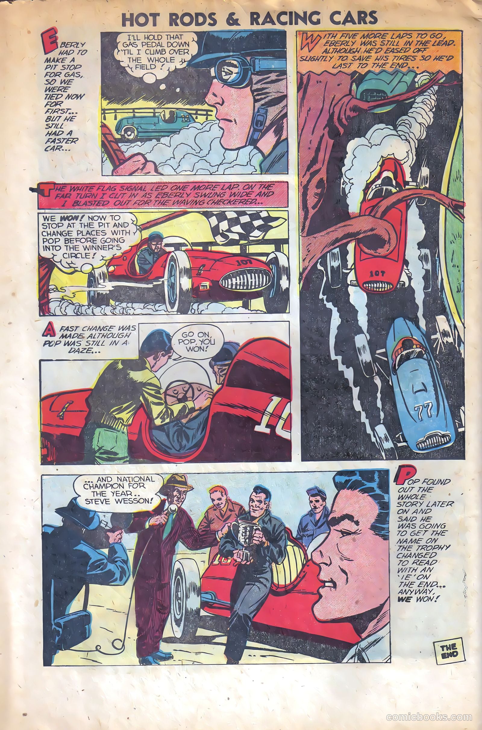 Hot Rods and Racing Cars #11 — page 32 of 36