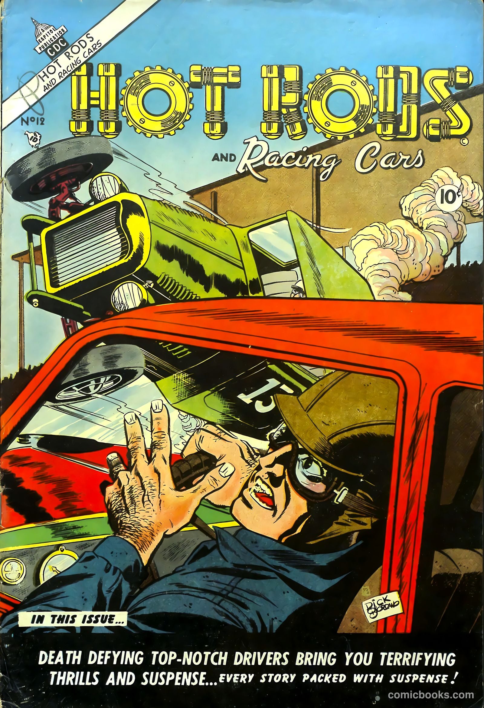 Hot Rods and Racing Cars #12 — page 1 of 36