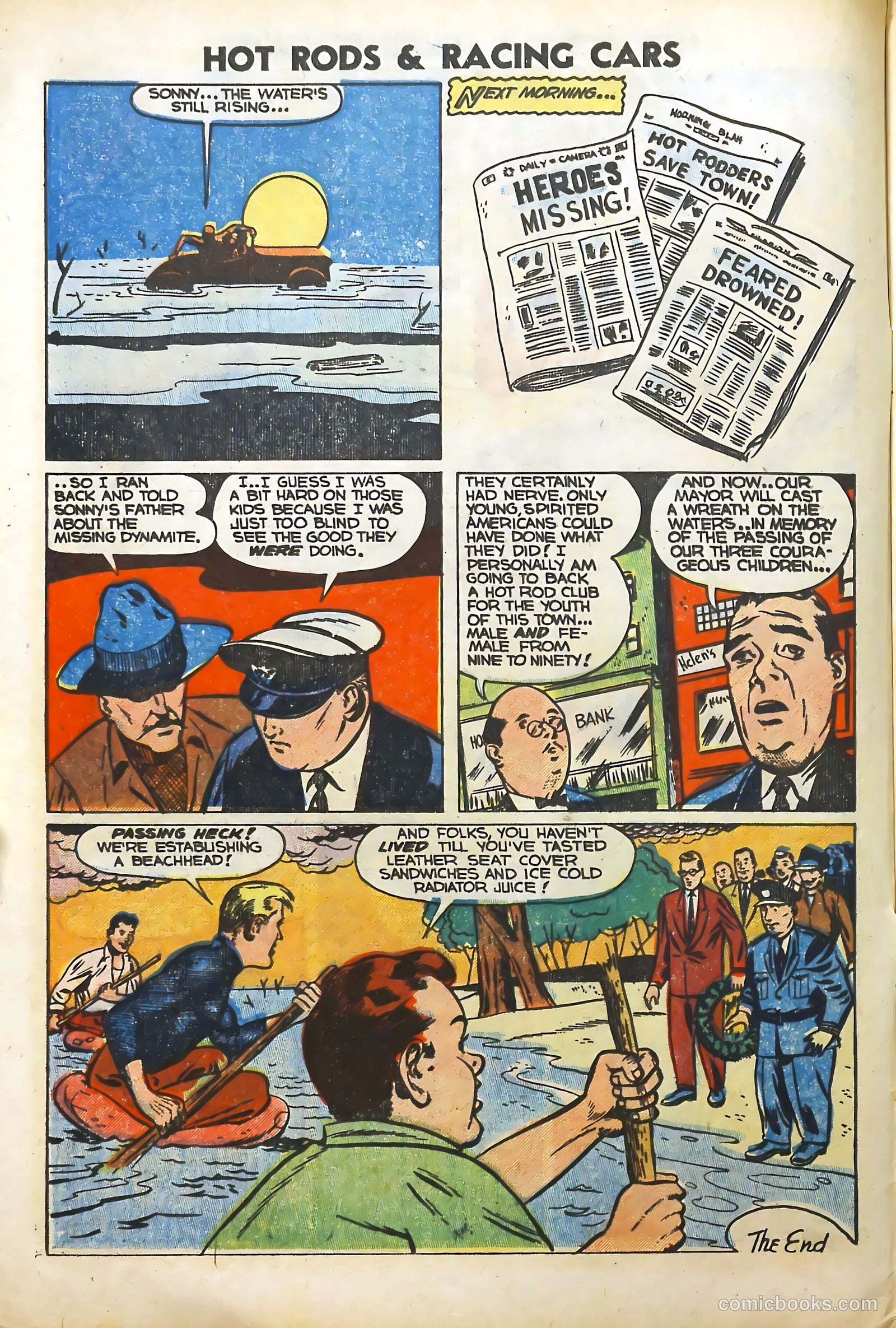 Hot Rods and Racing Cars #12 — page 8 of 36