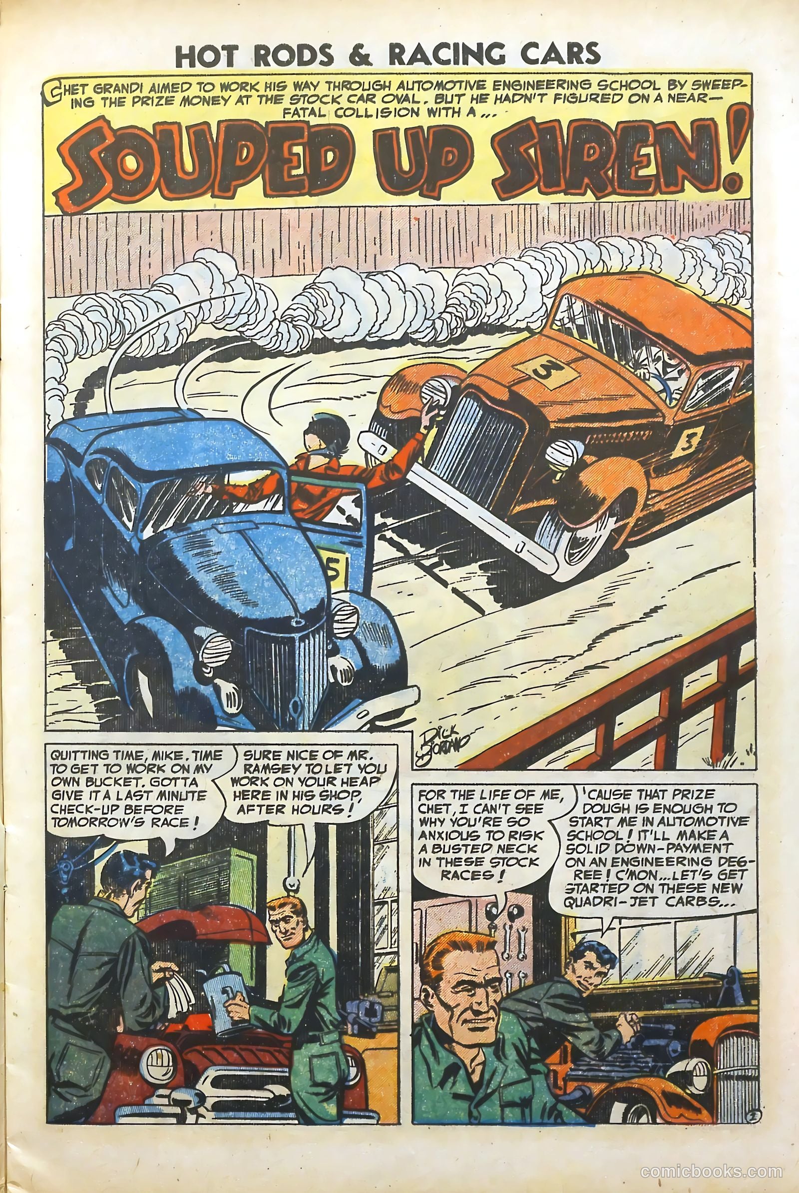 Hot Rods and Racing Cars #12 — page 9 of 36