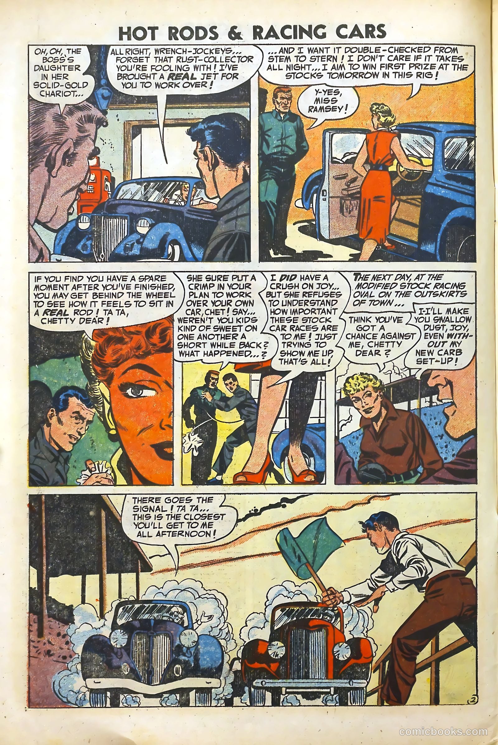 Hot Rods and Racing Cars #12 — page 10 of 36
