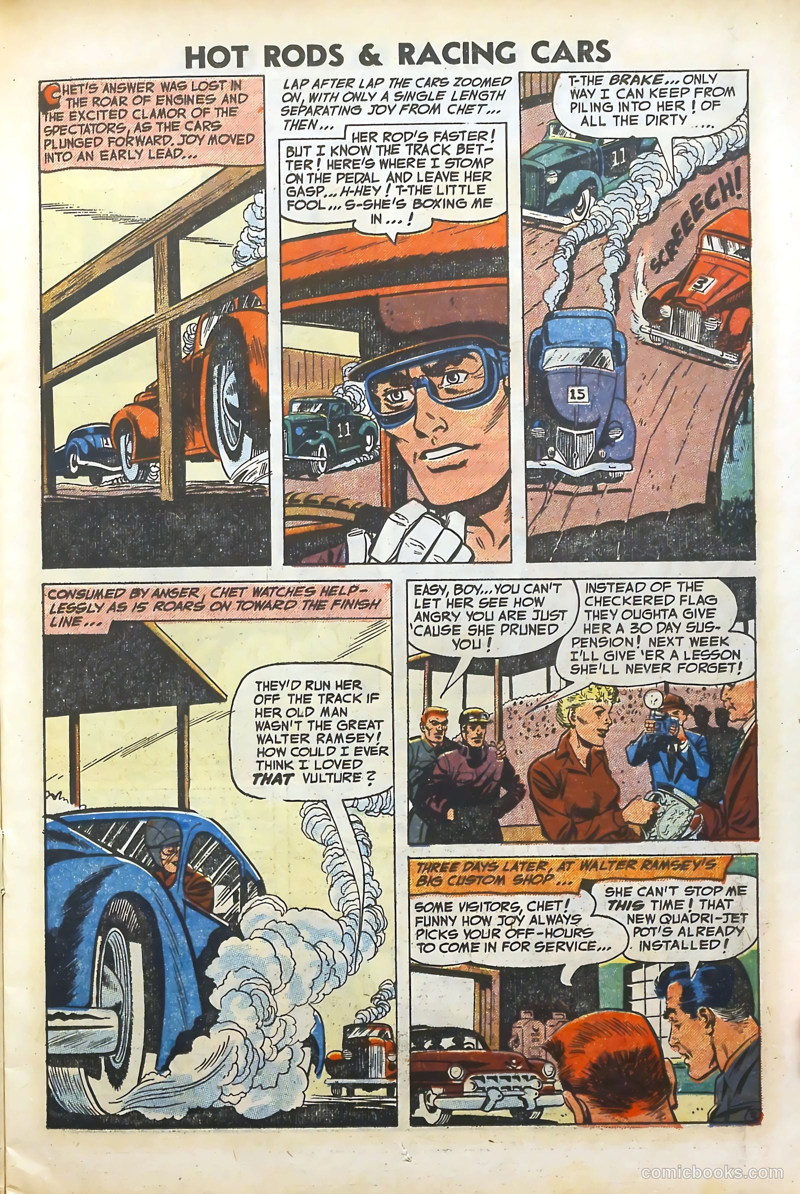 Hot Rods and Racing Cars #12 — page 11 of 36