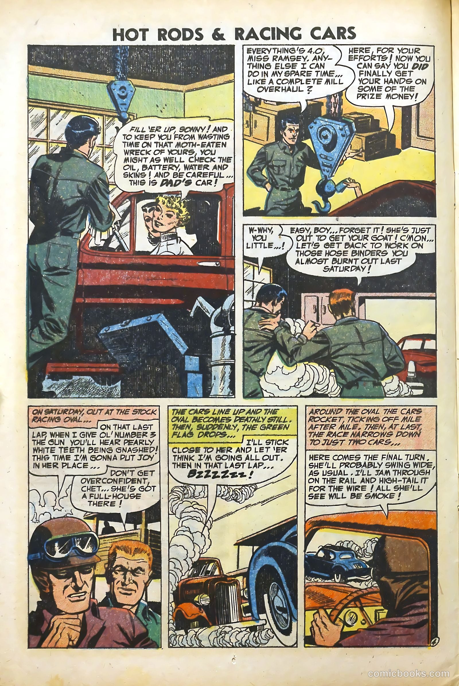 Hot Rods and Racing Cars #12 — page 12 of 36