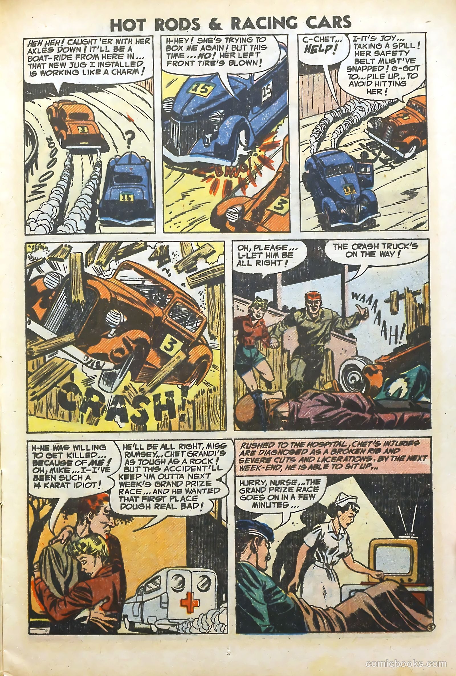 Hot Rods and Racing Cars #12 — page 13 of 36