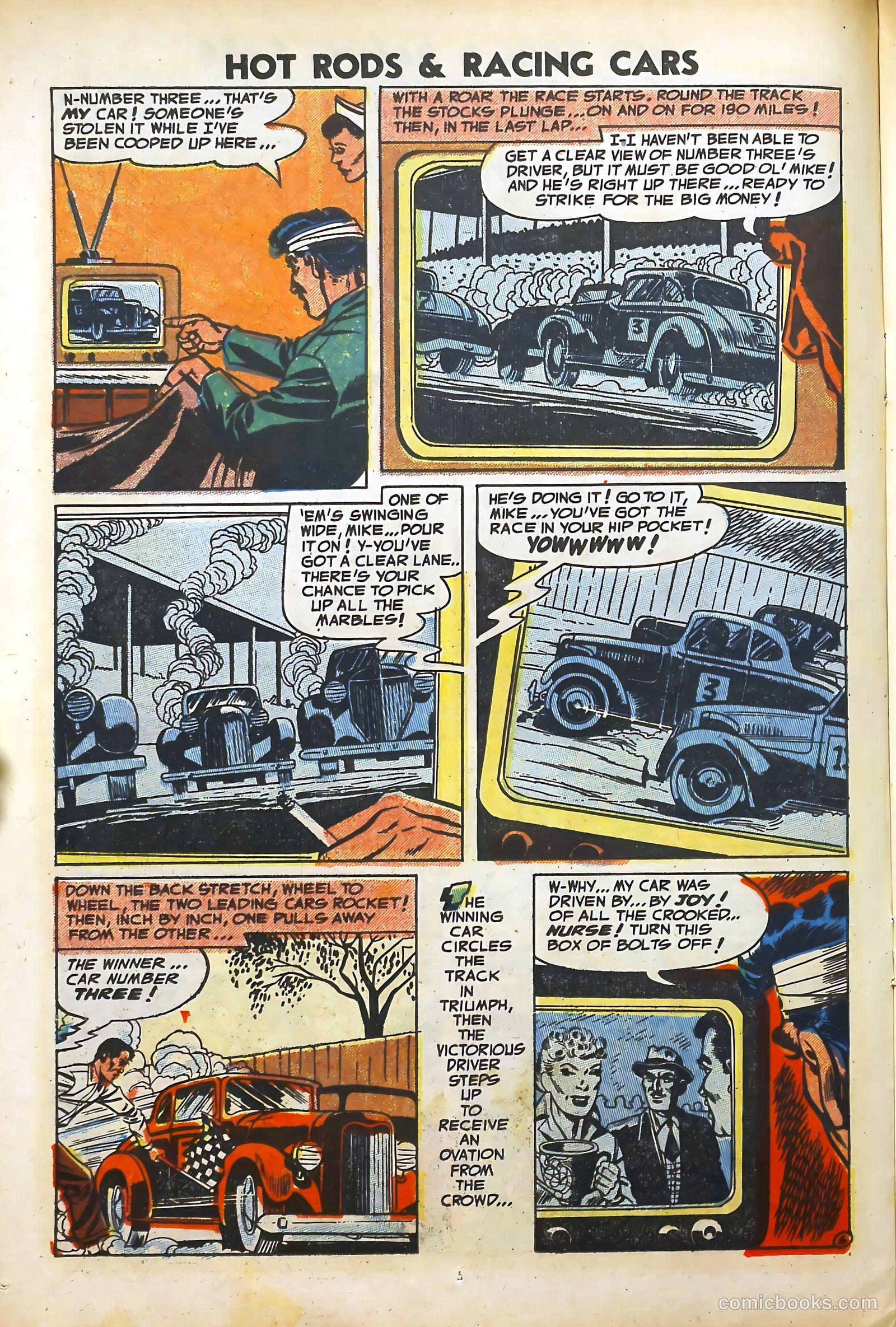 Hot Rods and Racing Cars #12 — page 14 of 36