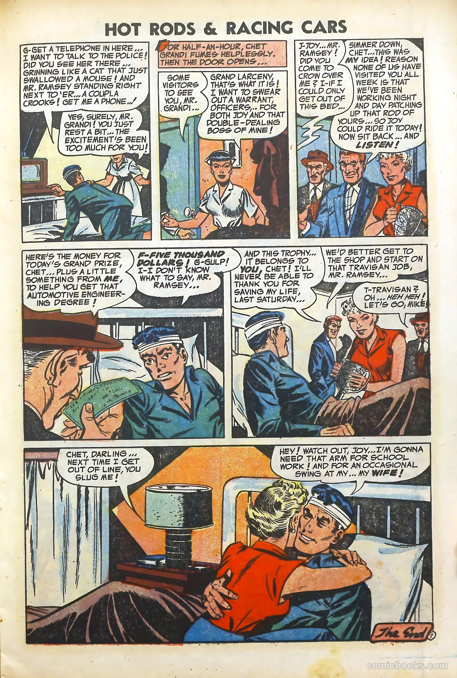 Hot Rods and Racing Cars #12 — page 15 of 36