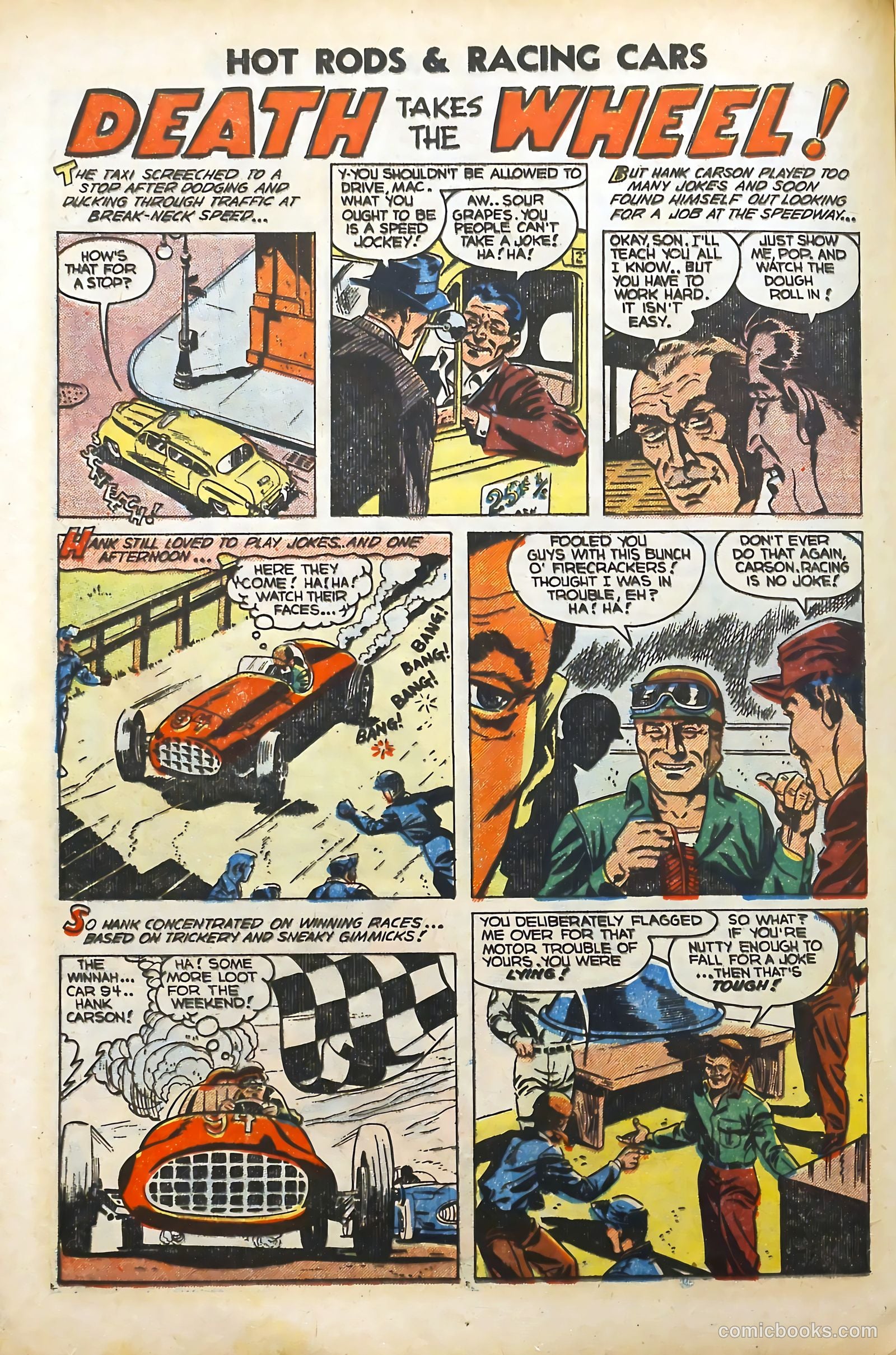 Hot Rods and Racing Cars #12 — page 16 of 36
