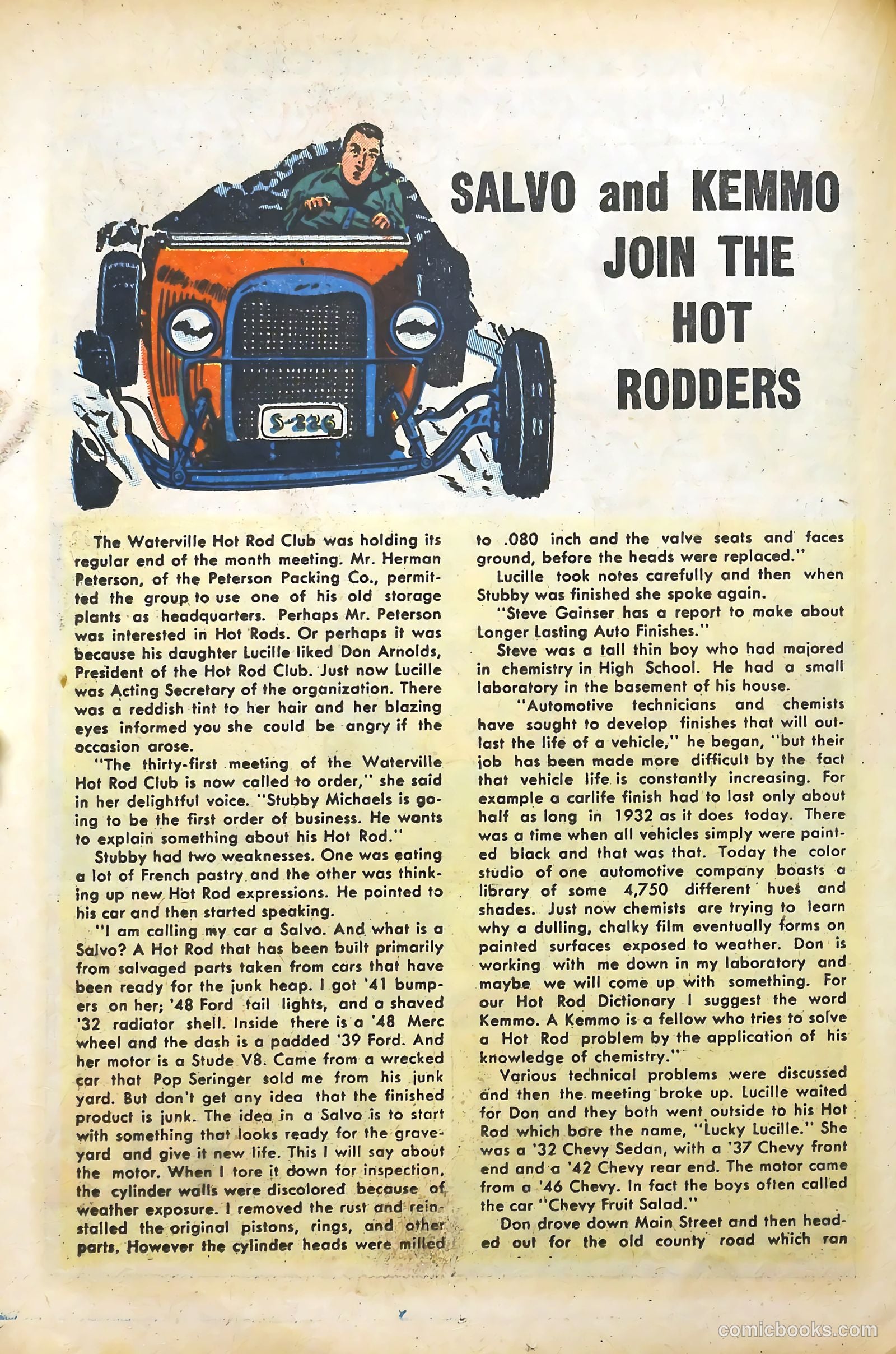 Hot Rods and Racing Cars #12 — page 18 of 36