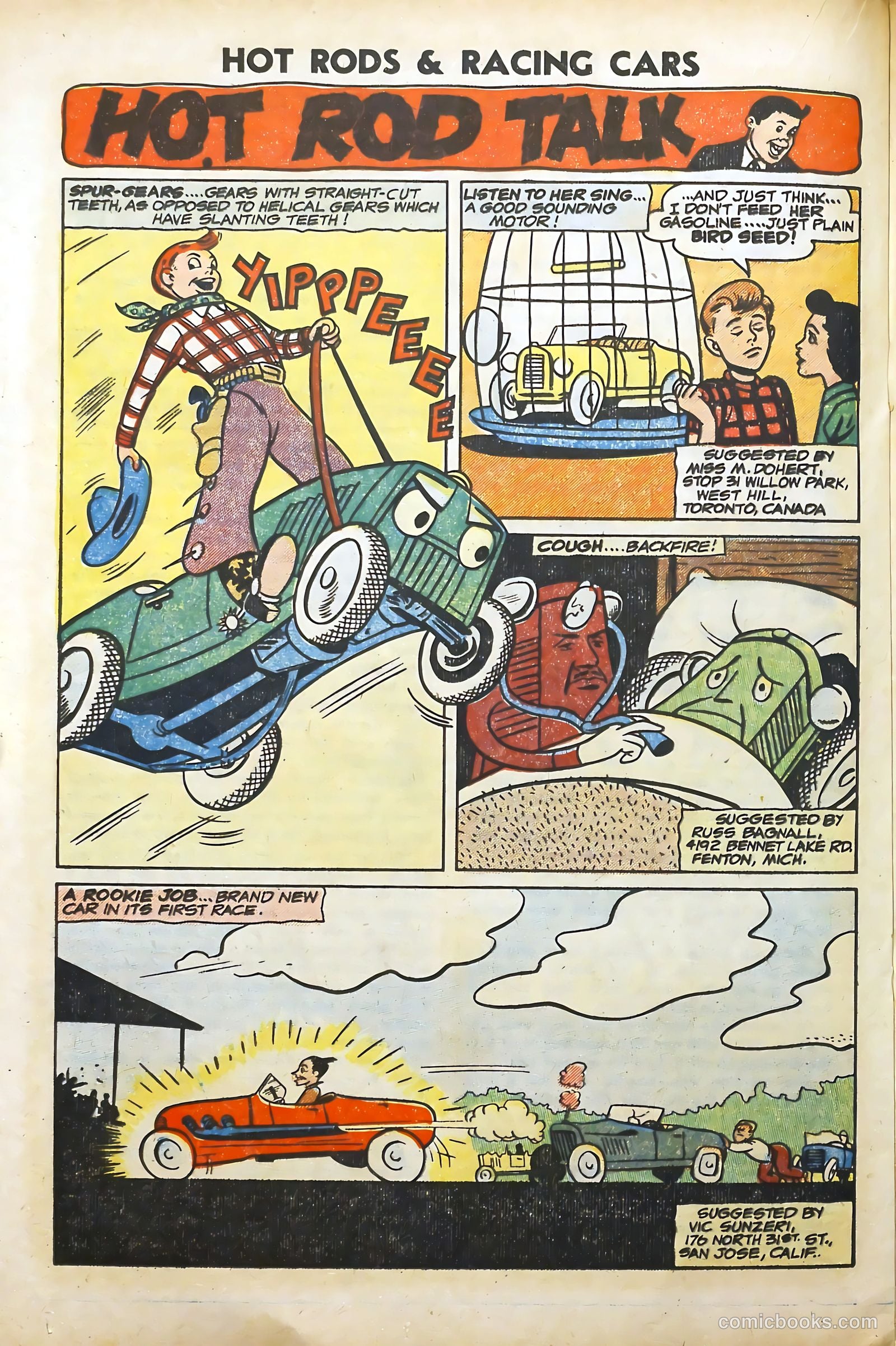 Hot Rods and Racing Cars #12 — page 20 of 36