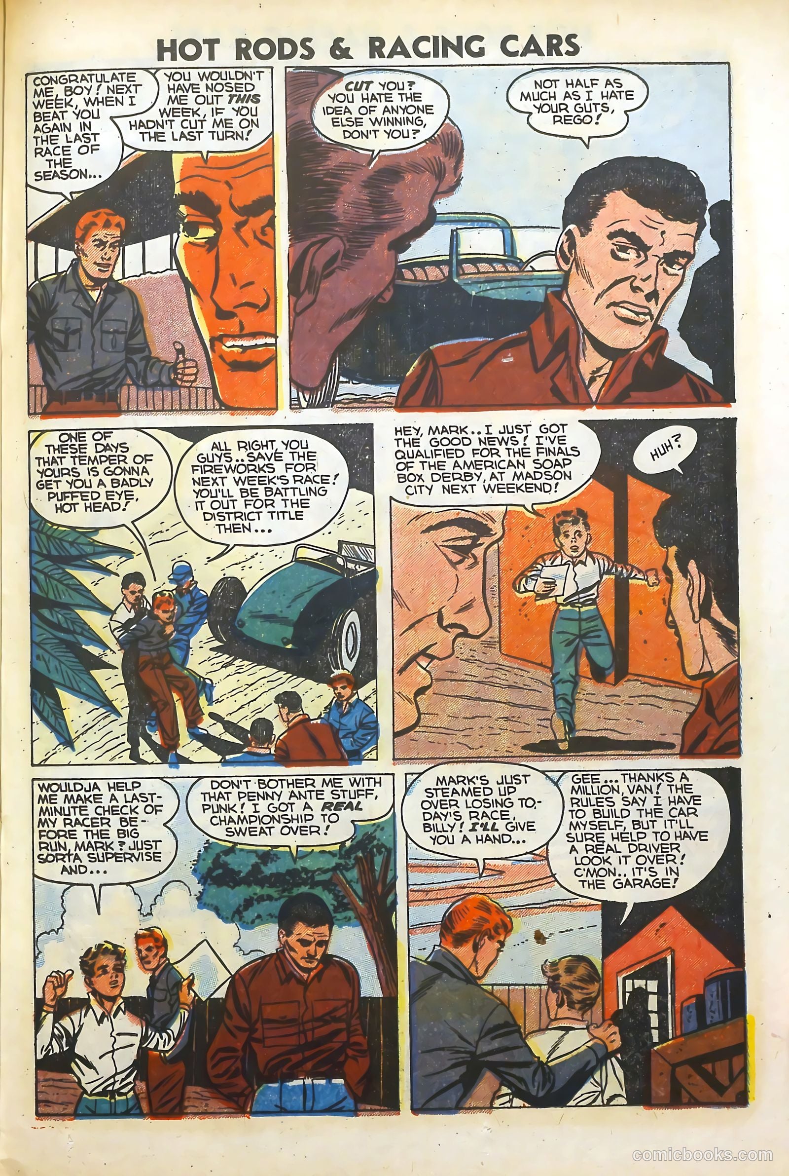 Hot Rods and Racing Cars #12 — page 23 of 36