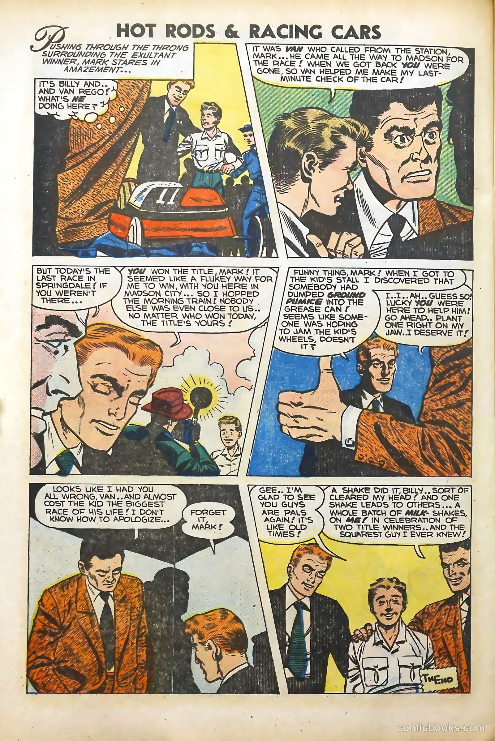 Hot Rods and Racing Cars #12 — page 28 of 36