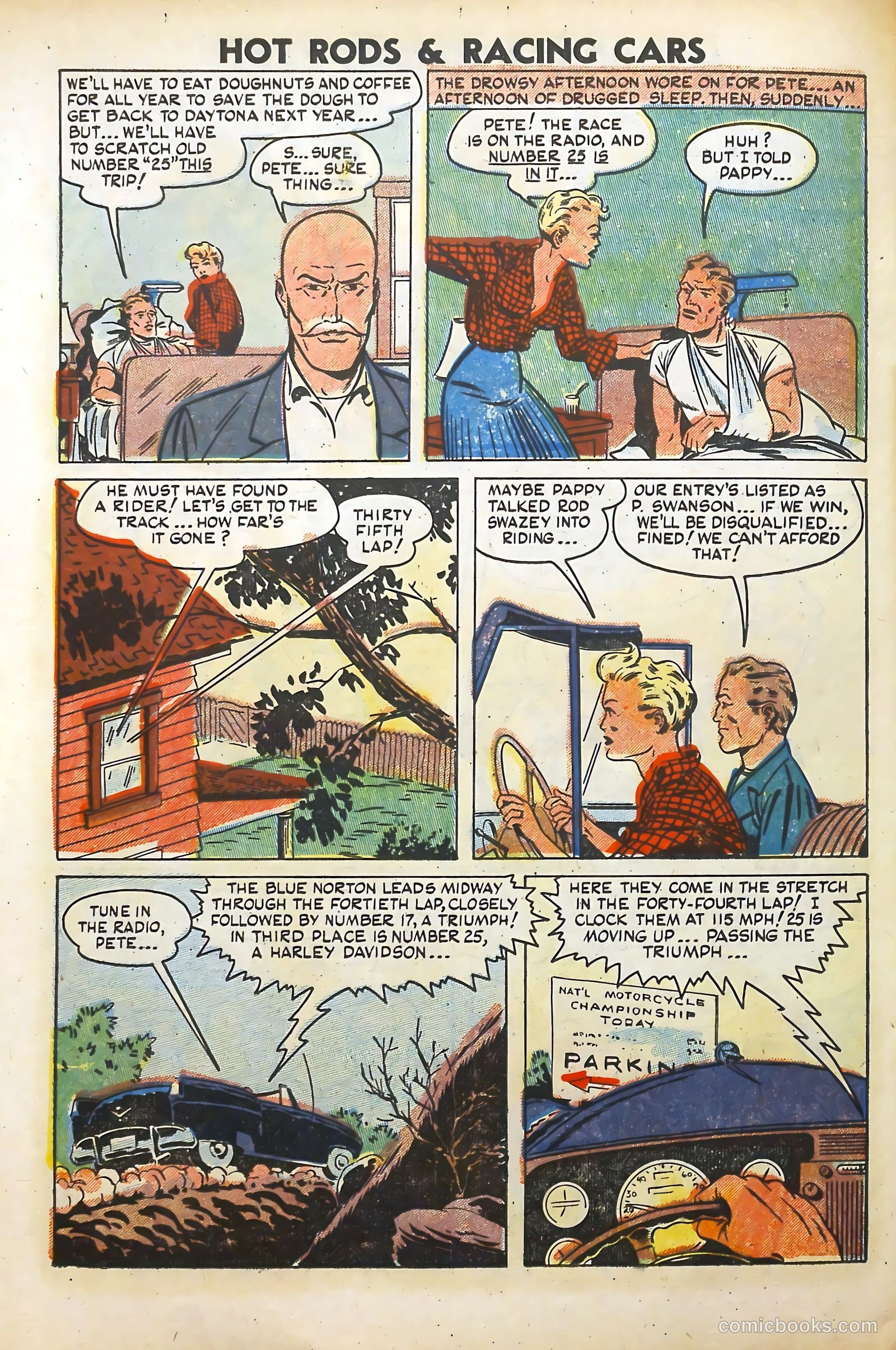 Hot Rods and Racing Cars #12 — page 30 of 36
