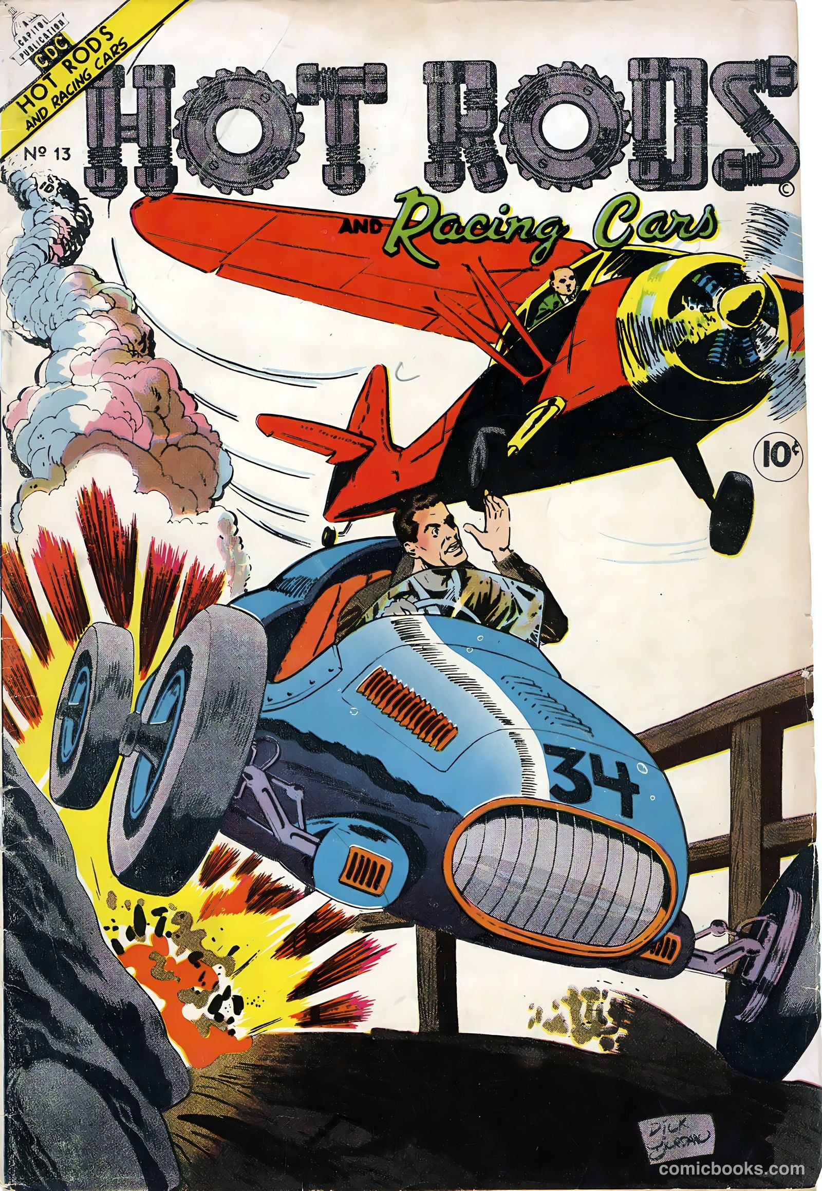Hot Rods and Racing Cars #13 — page 1 of 36