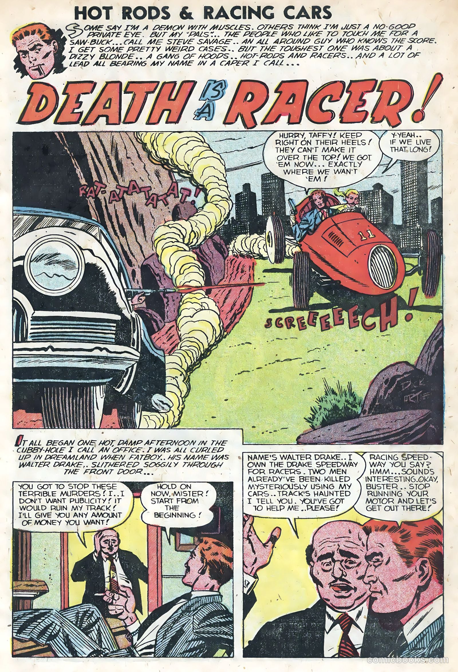 Hot Rods and Racing Cars #13 — page 3 of 36