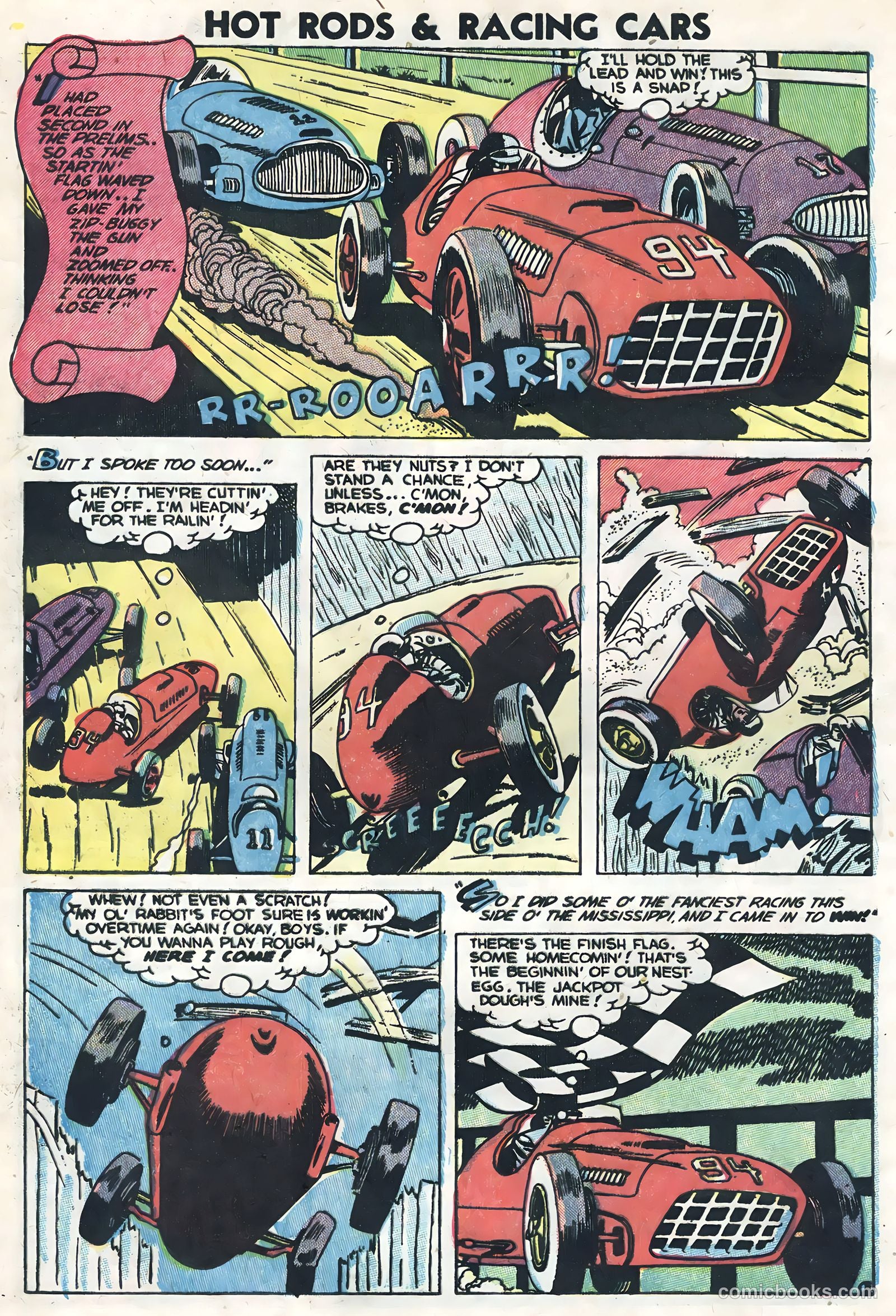 Hot Rods and Racing Cars #13 — page 12 of 36
