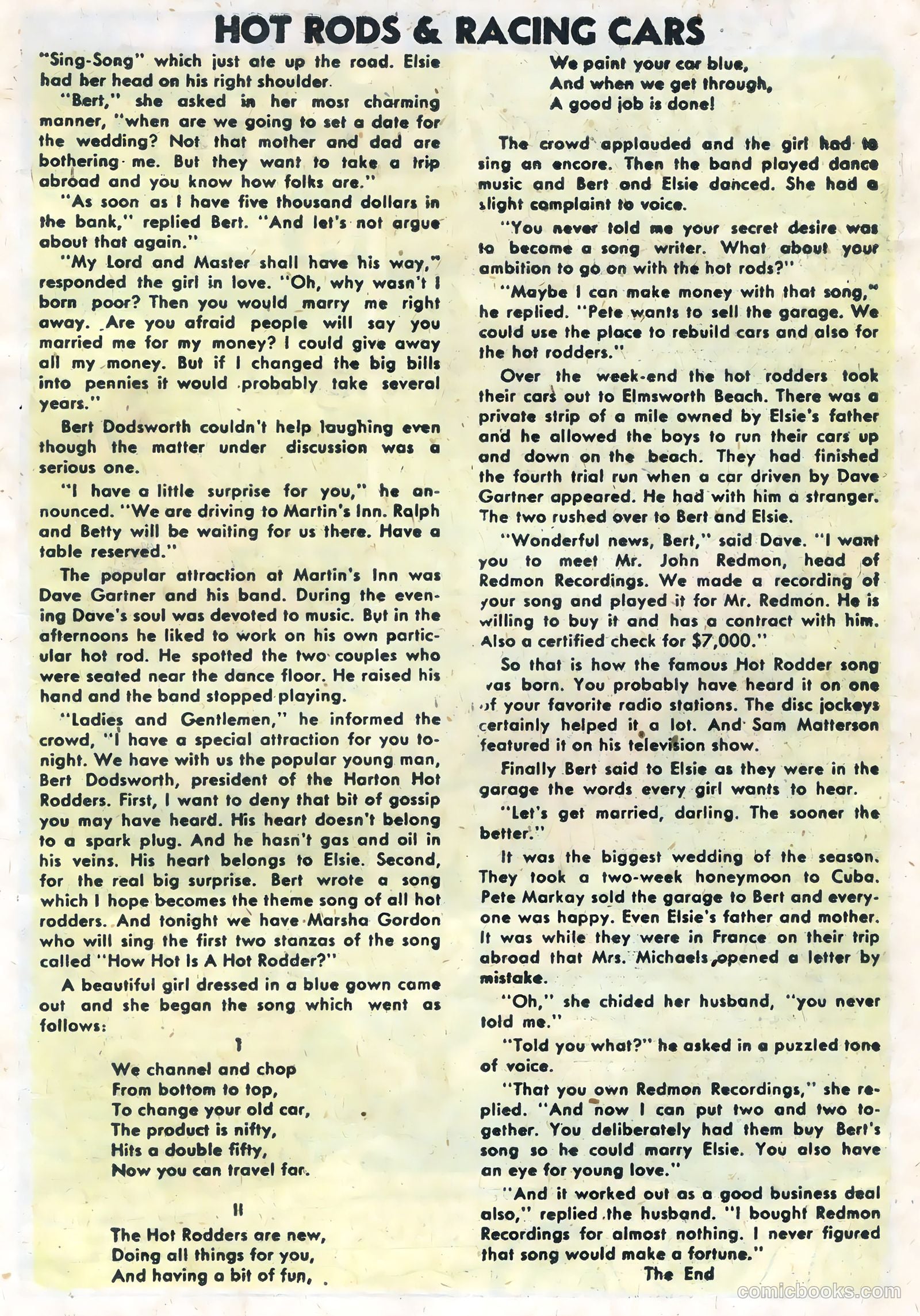 Hot Rods and Racing Cars #13 — page 19 of 36