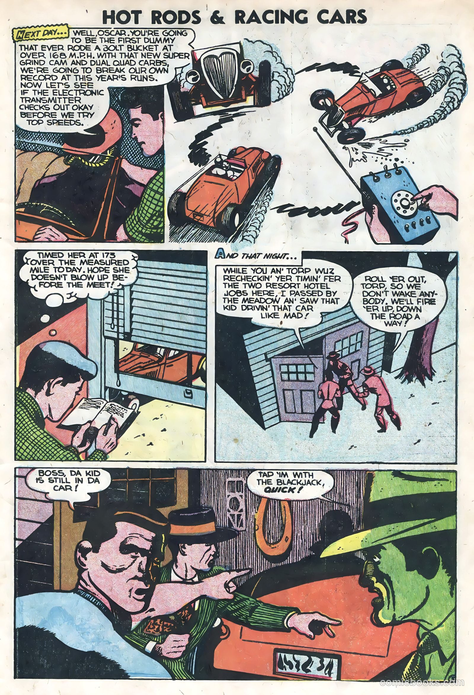 Hot Rods and Racing Cars #13 — page 31 of 36