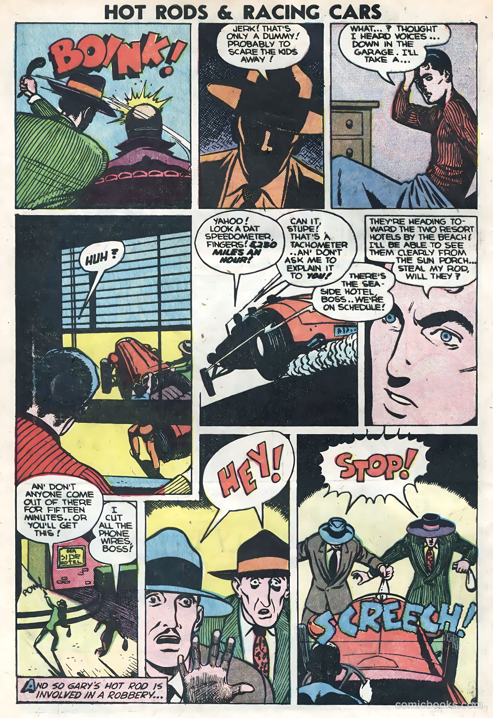 Hot Rods and Racing Cars #13 — page 32 of 36