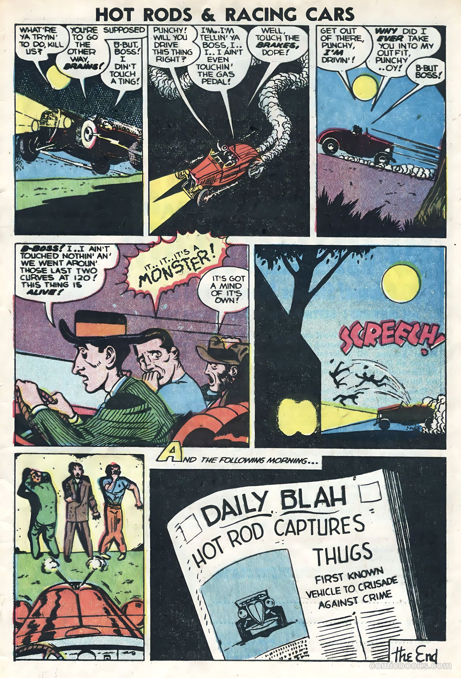 Hot Rods and Racing Cars #13 — page 33 of 36