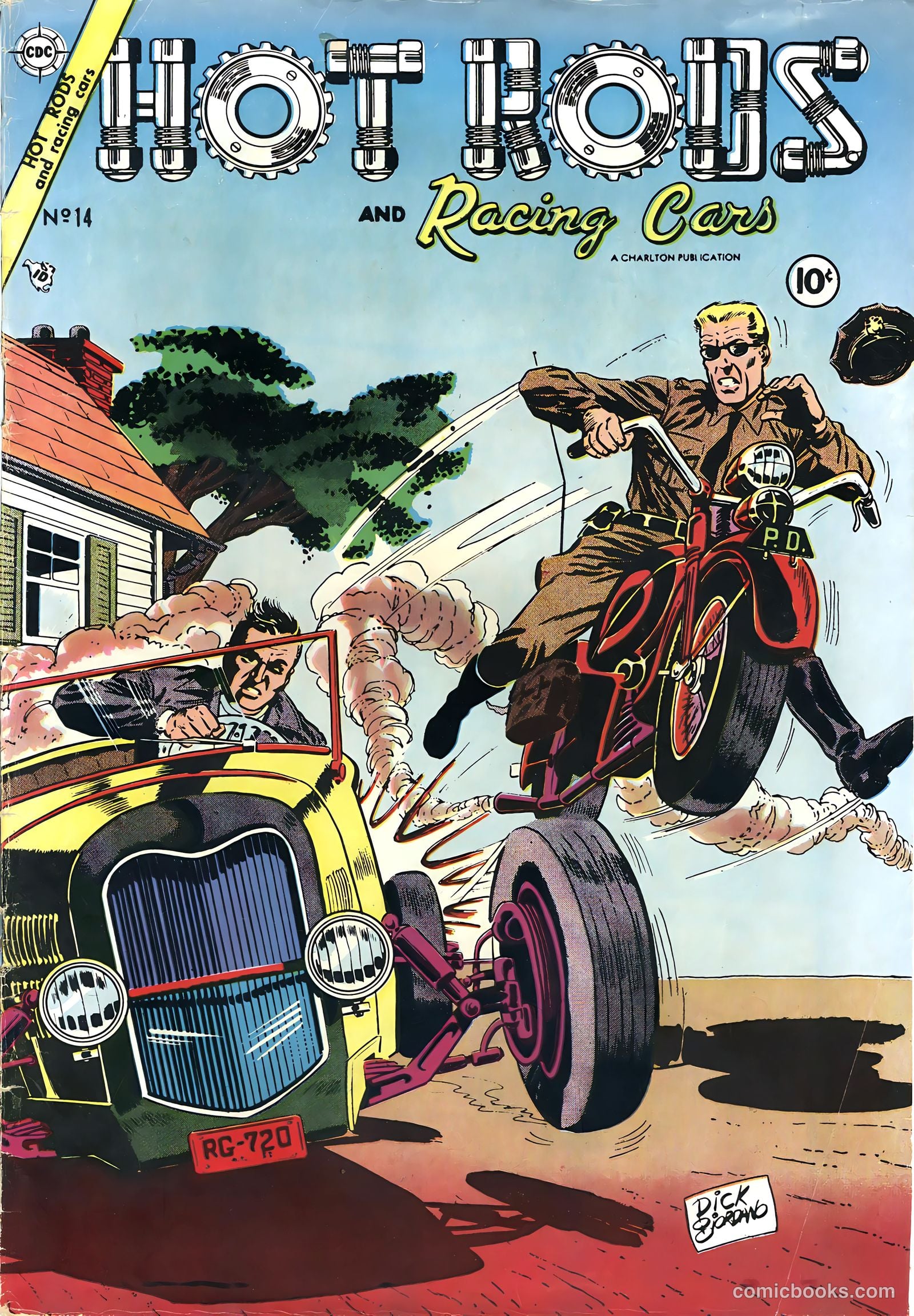 Hot Rods and Racing Cars #14 — page 1 of 36