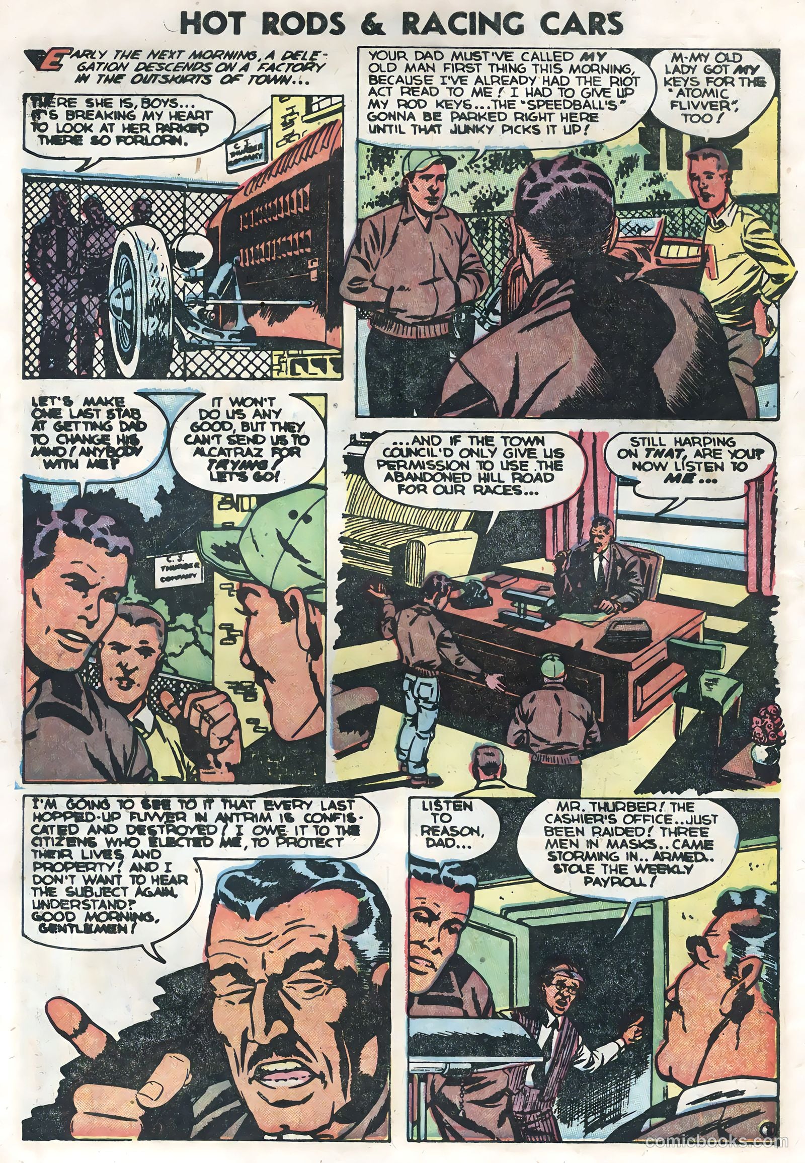 Hot Rods and Racing Cars #14 — page 10 of 36