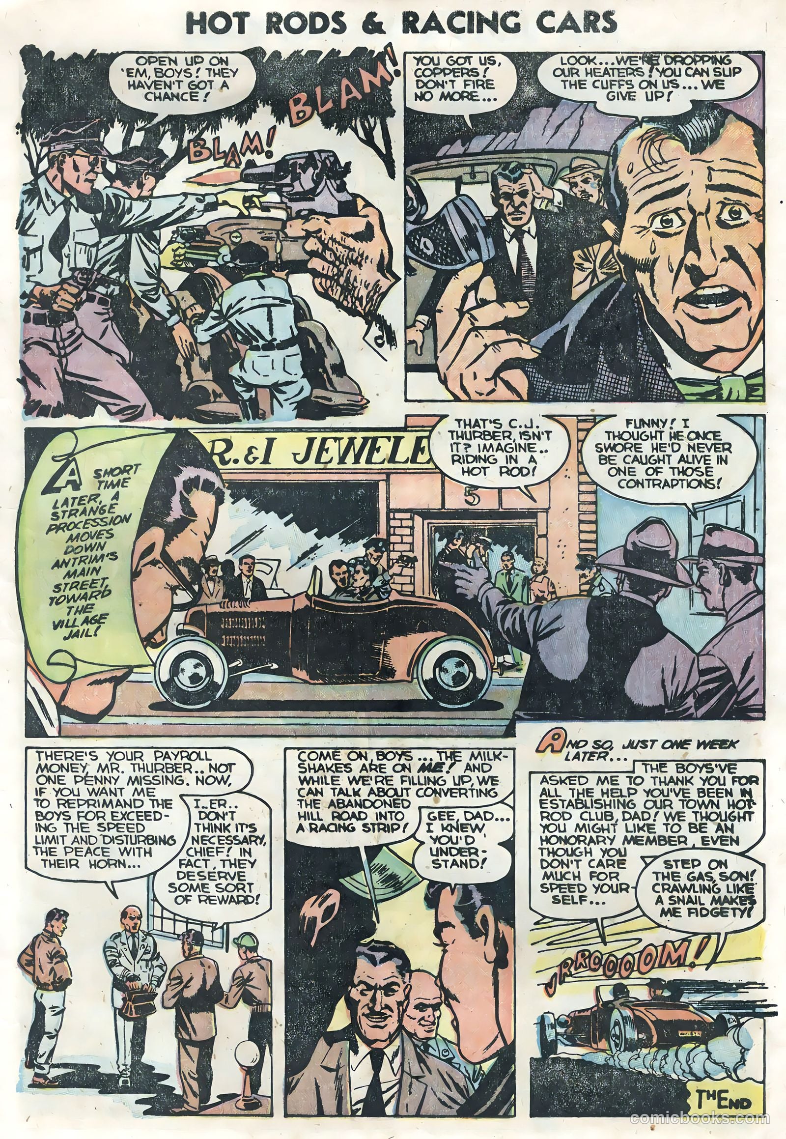 Hot Rods and Racing Cars #14 — page 13 of 36