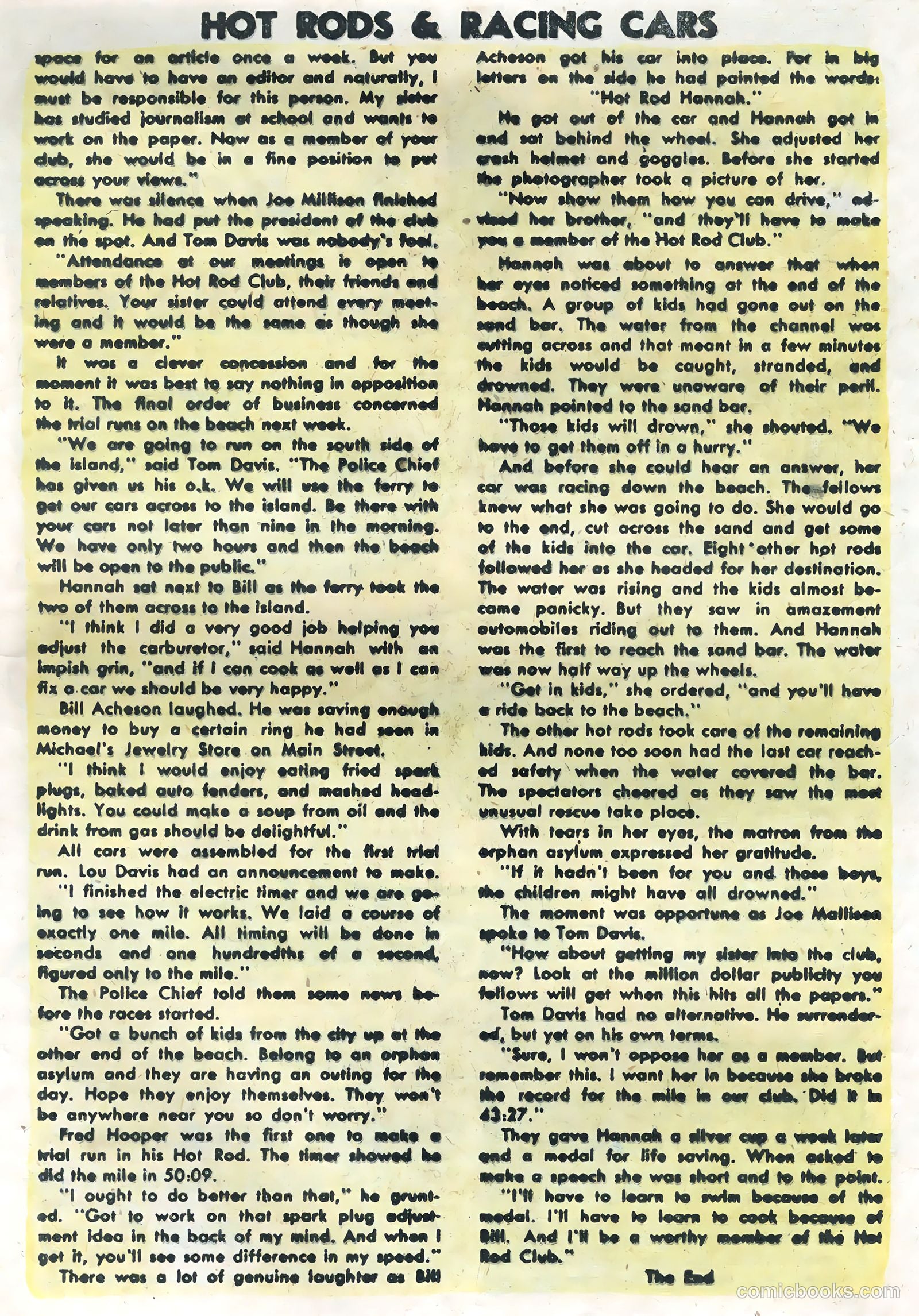 Hot Rods and Racing Cars #14 — page 17 of 36