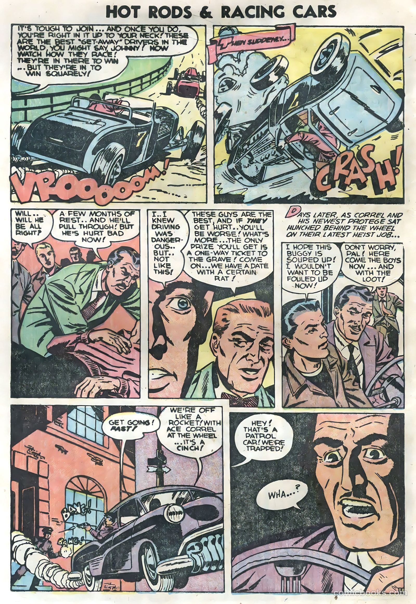 Hot Rods and Racing Cars #14 — page 32 of 36