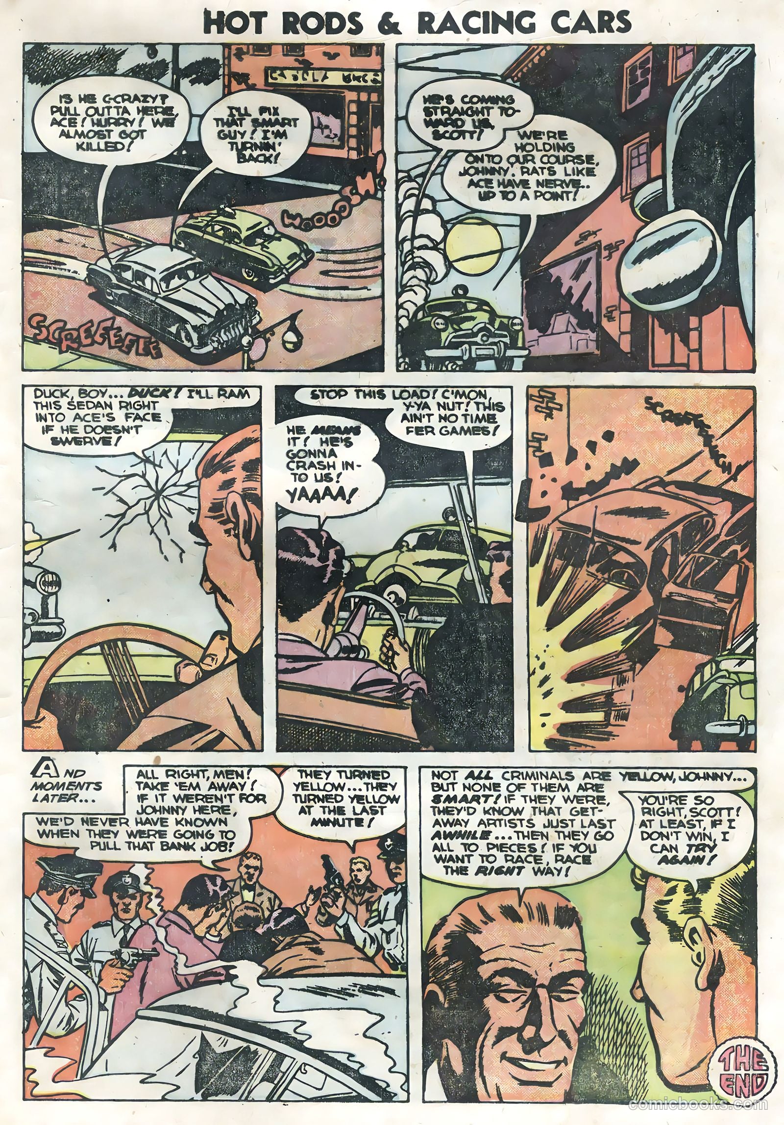 Hot Rods and Racing Cars #14 — page 33 of 36