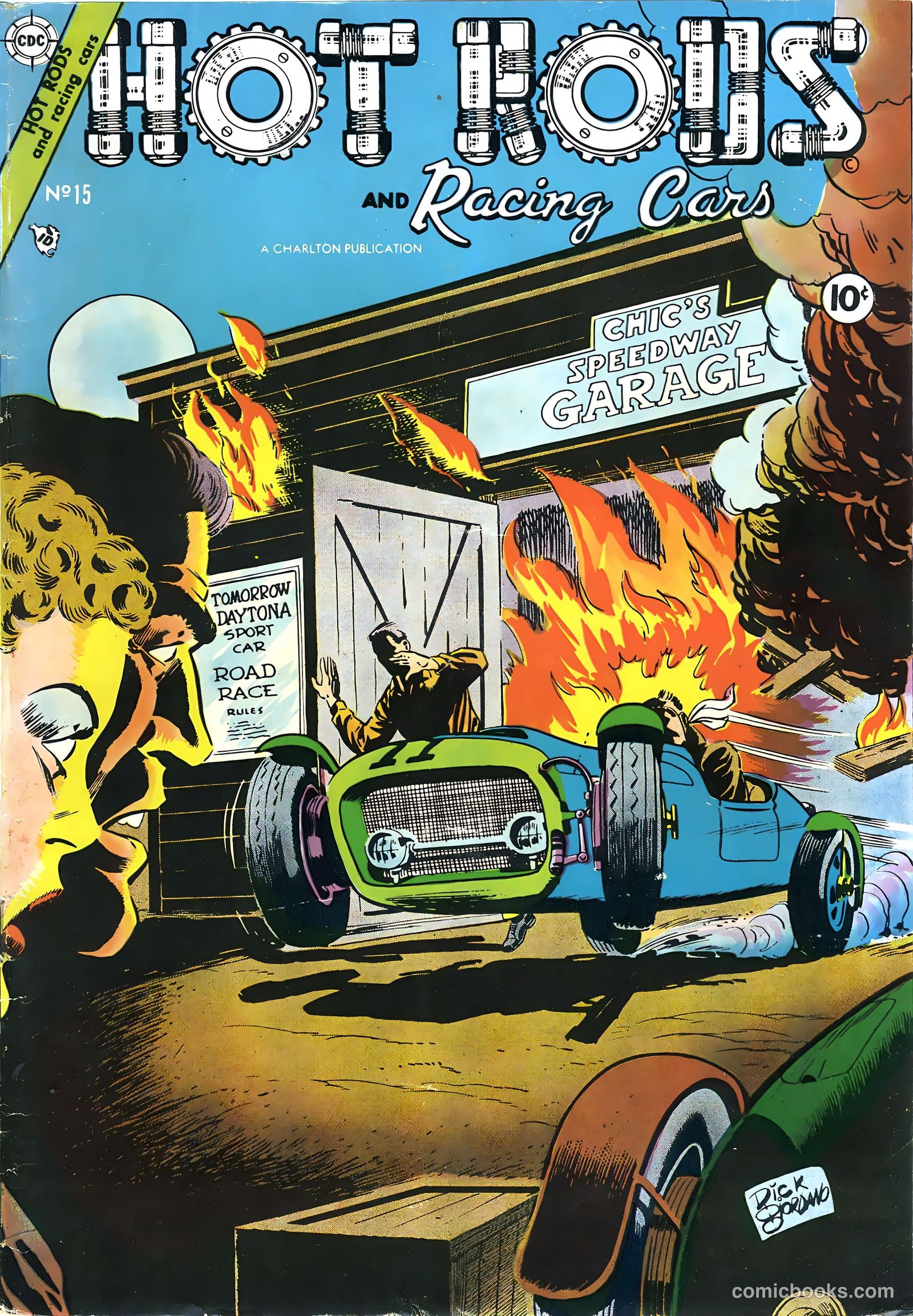 Hot Rods and Racing Cars #15 — page 1 of 36