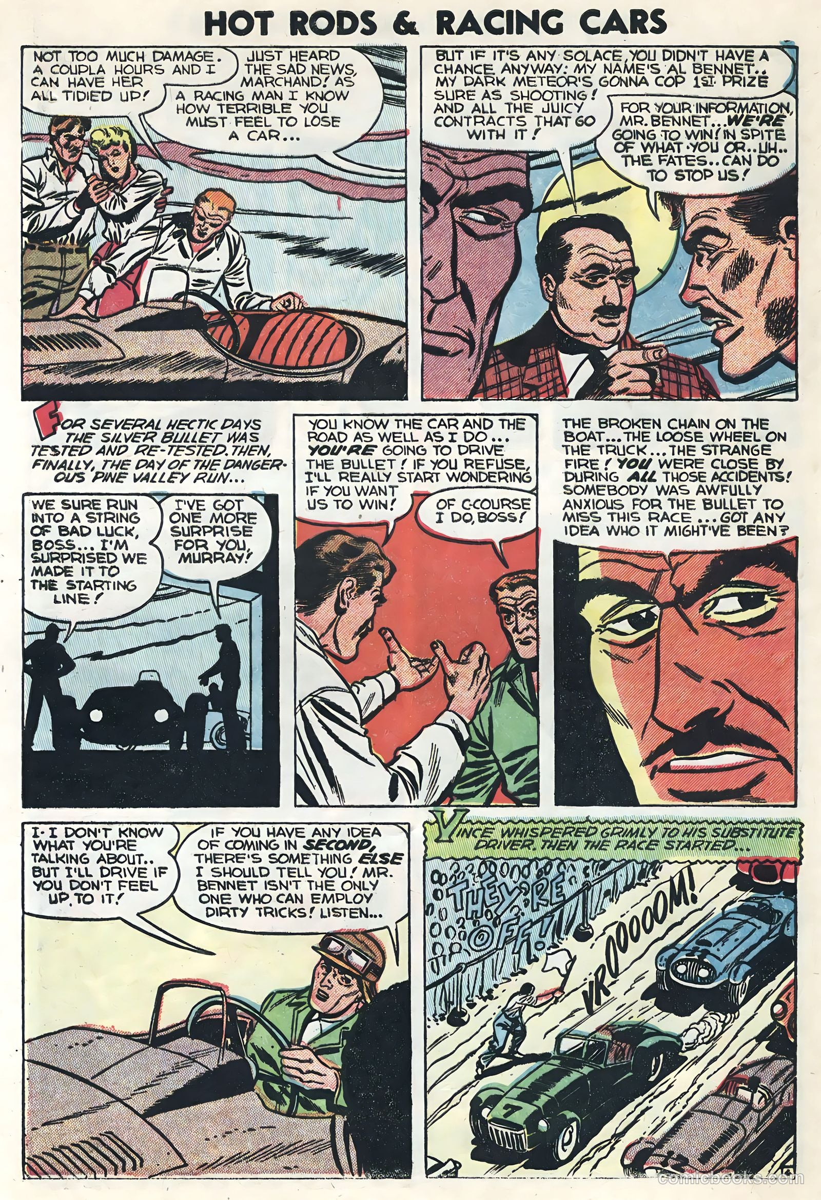 Hot Rods and Racing Cars #15 — page 8 of 36