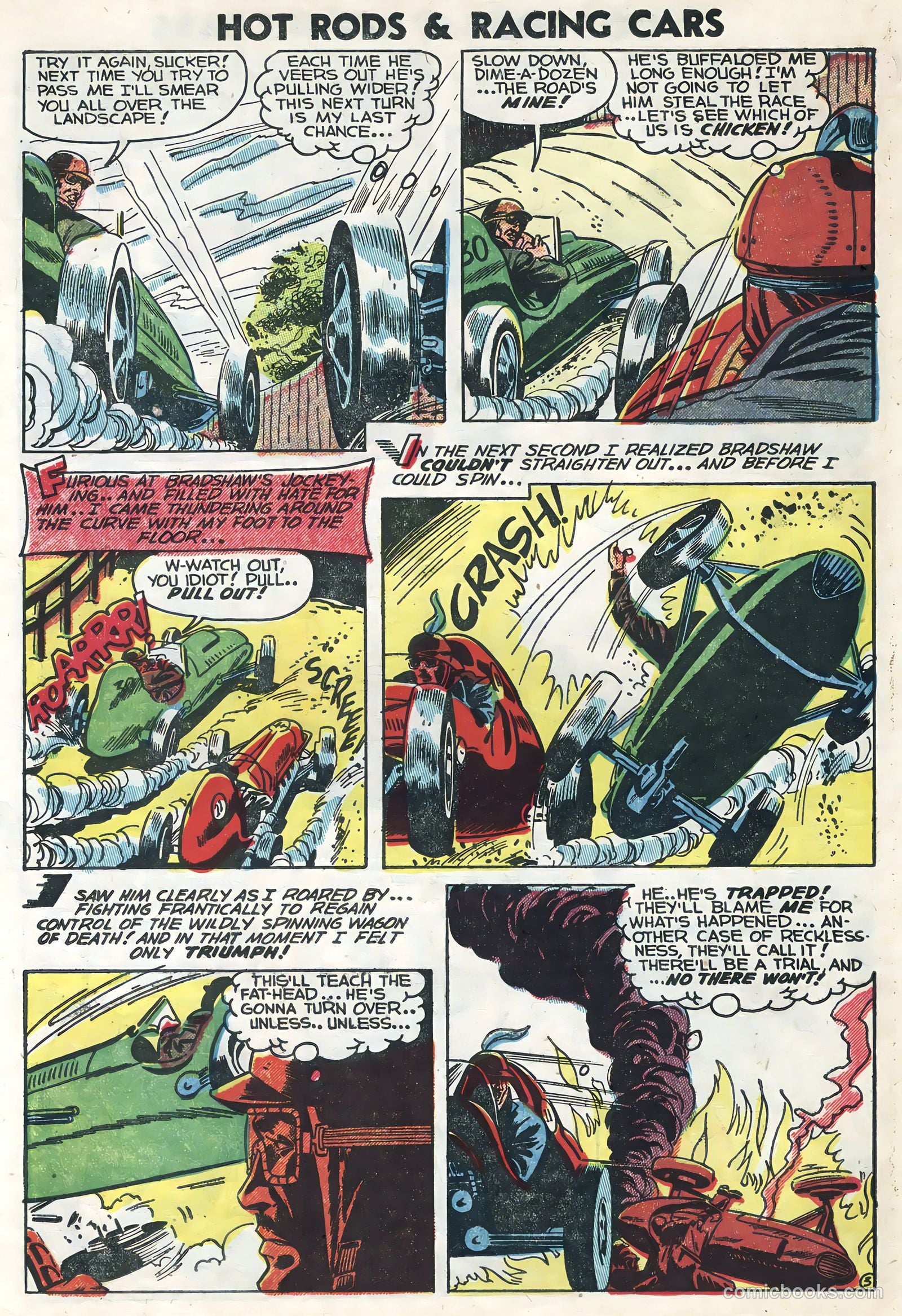 Hot Rods and Racing Cars #15 — page 14 of 36
