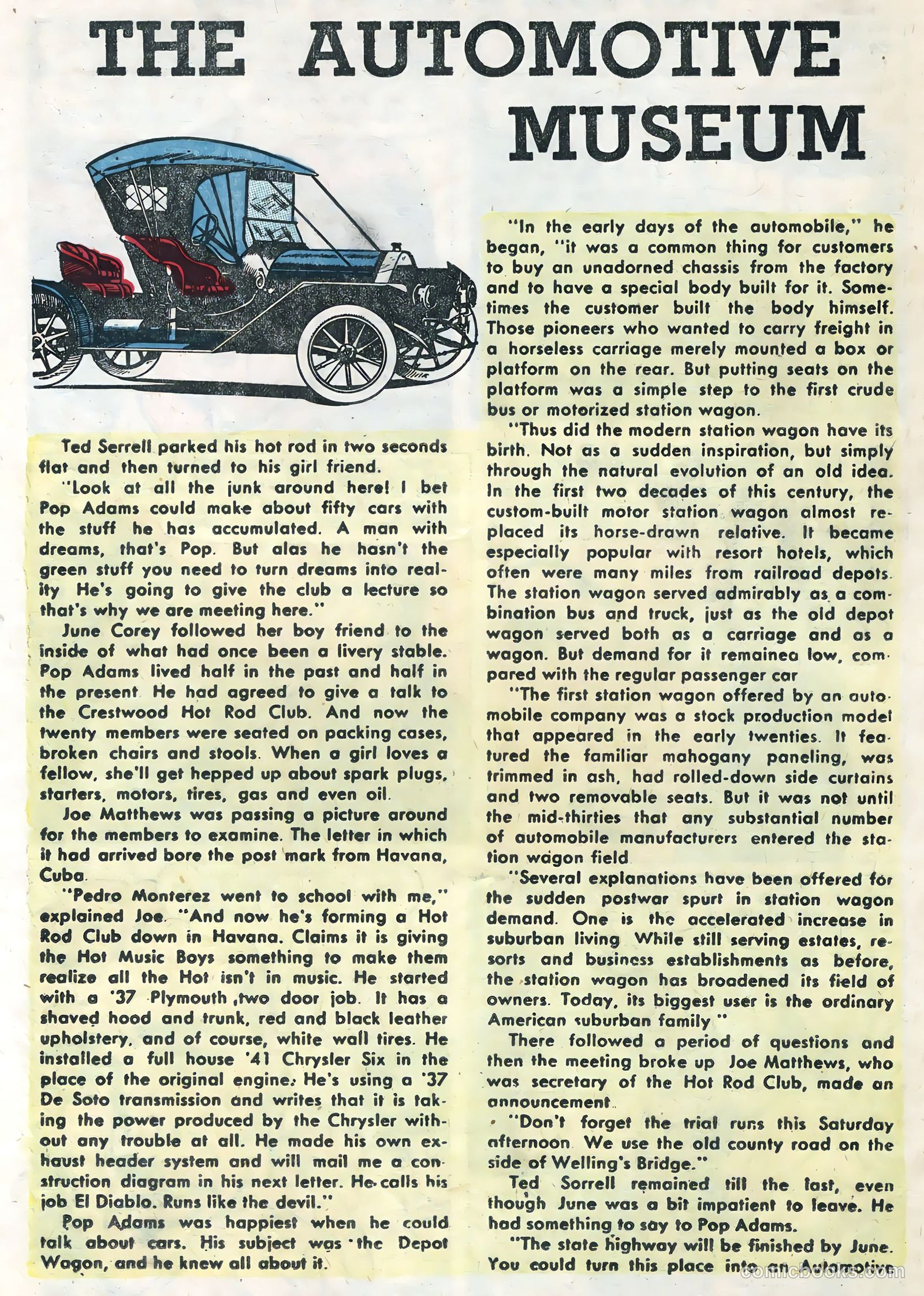 Hot Rods and Racing Cars #15 — page 18 of 36
