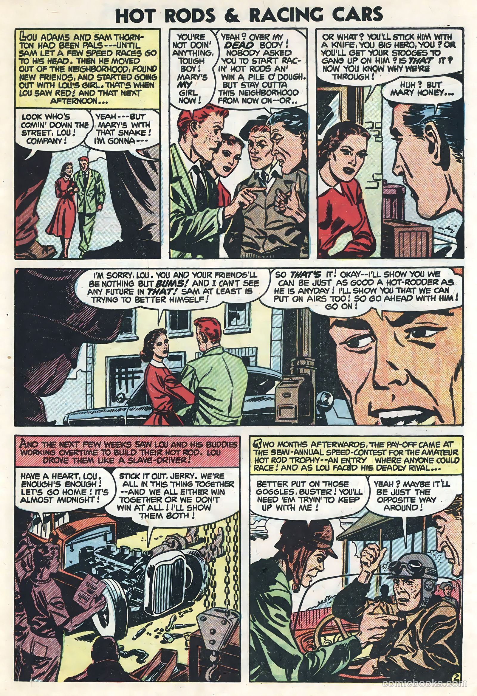 Hot Rods and Racing Cars #15 — page 31 of 36