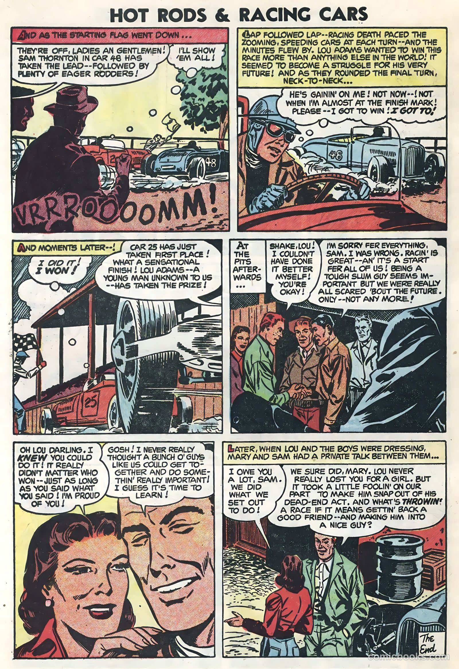 Hot Rods and Racing Cars #15 — page 32 of 36