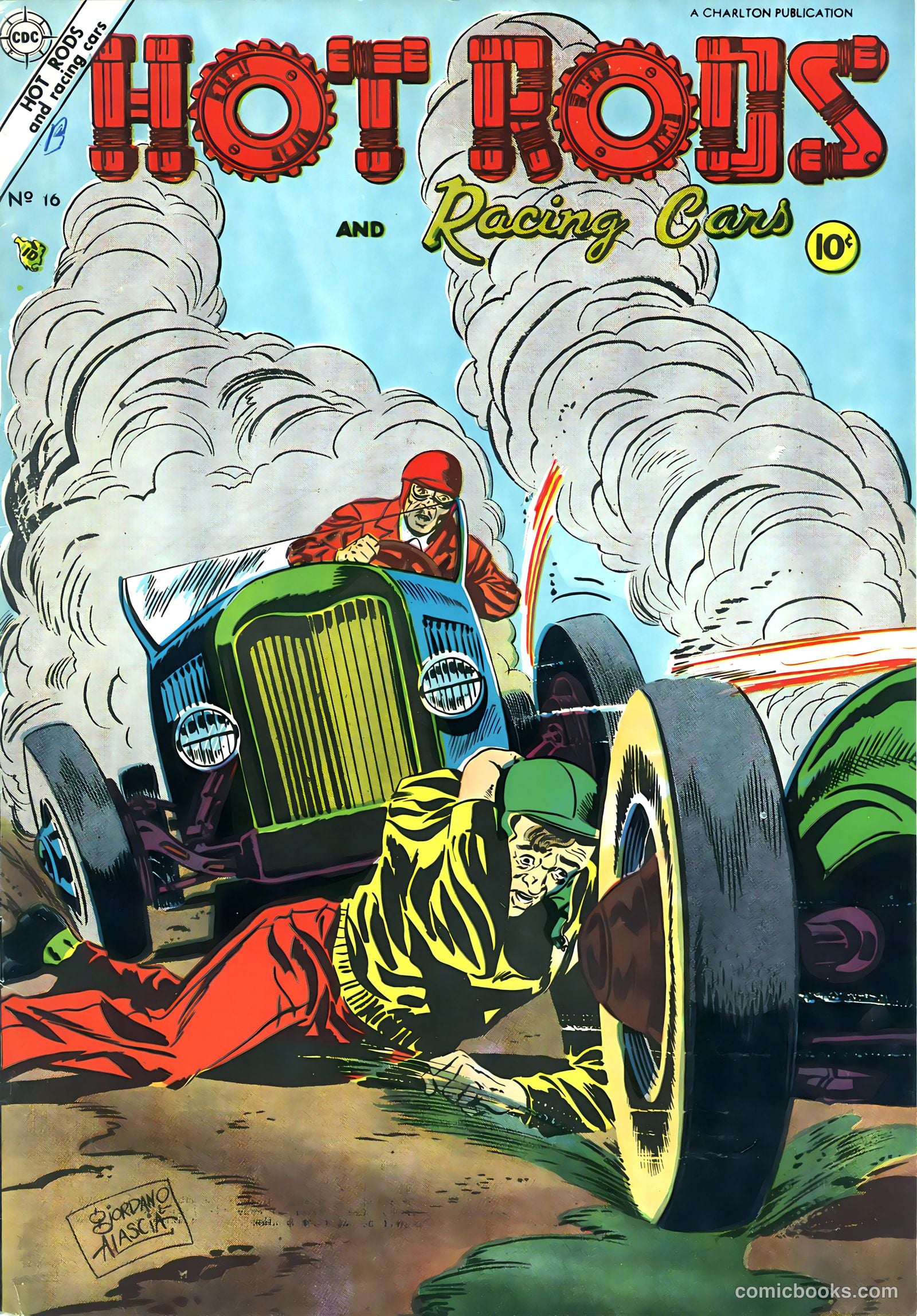 Hot Rods and Racing Cars #16 — page 1 of 36